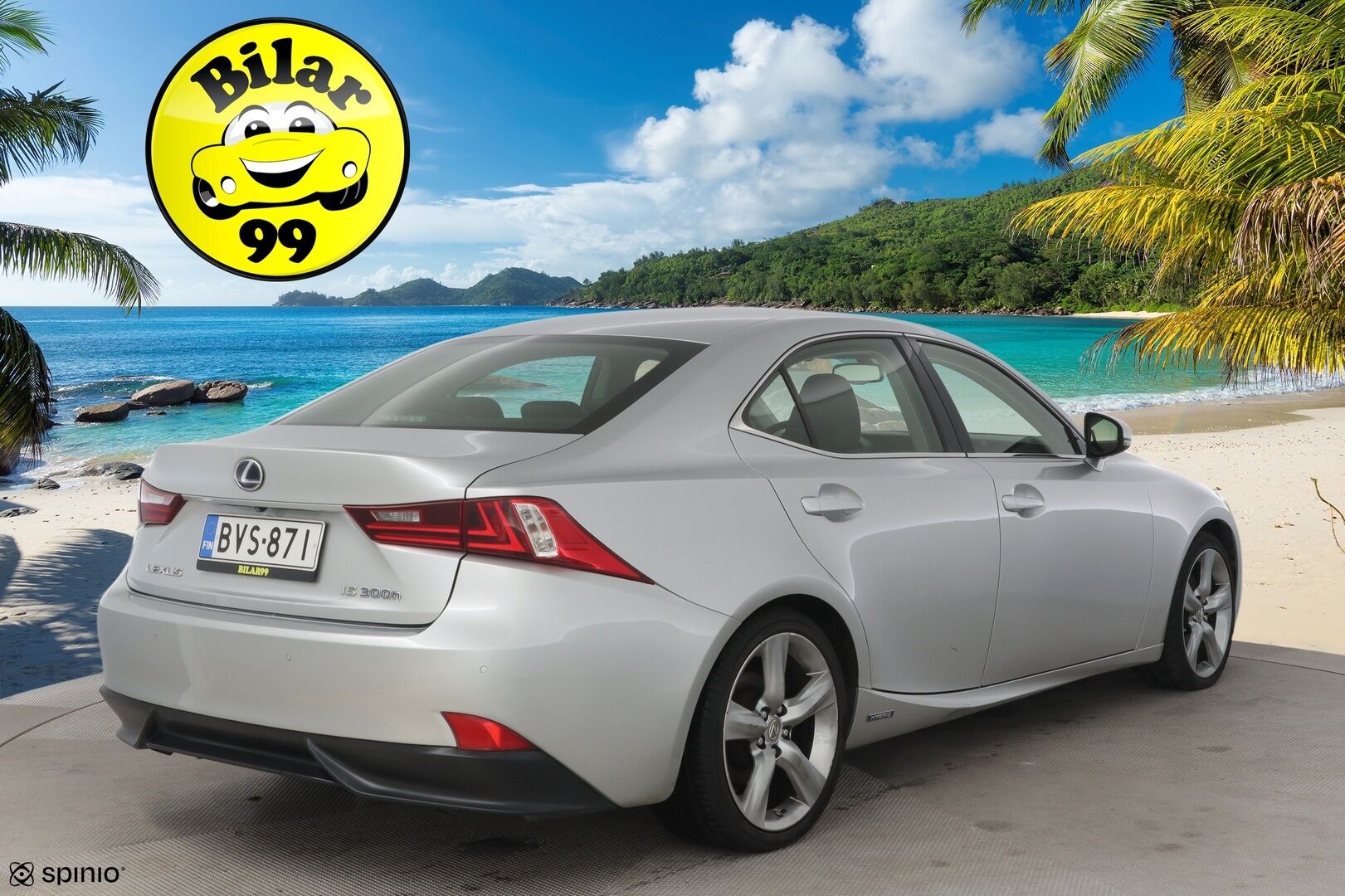 Lexus IS 2014 300h Executive A. *Lohko / Keyless / Mark Levinson / Ilmastoidut nahat* - Juuri katsastettu