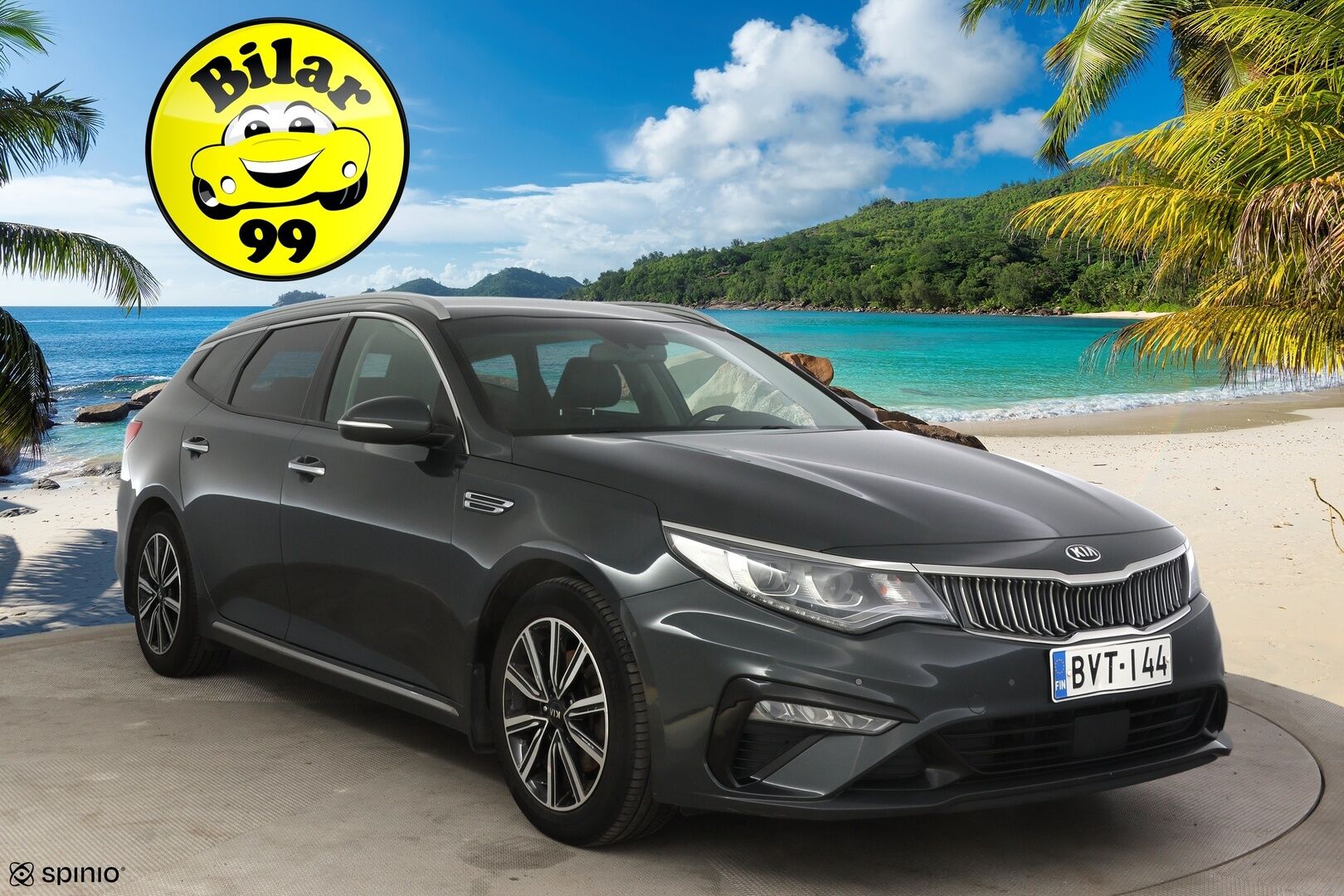 Kia Optima 2020 1,6 CRDi SCR ISG Business Premium Edition SW DCT A/T * Facelift / Webasto / Adapt. vakkari / KeylessGo / P.kamera * - *Jakohihna vaihdettu 165tkm / Carplay&AndroidAuto / Ilmastoidut nahat edessä! / Navi / Kuskin penkki muistilla!*
