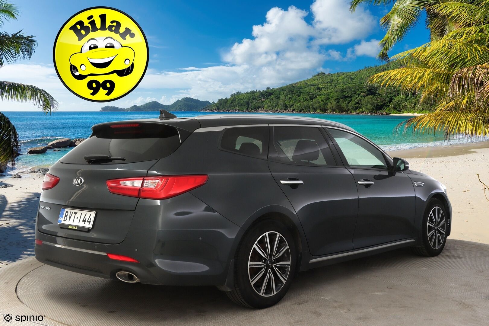 Kia Optima 2020 1,6 CRDi SCR ISG Business Premium Edition SW DCT A/T * Facelift / Webasto / Adapt. vakkari / KeylessGo / P.kamera * - *Jakohihna vaihdettu 165tkm / Carplay&AndroidAuto / Ilmastoidut nahat edessä! / Navi / Kuskin penkki muistilla!*