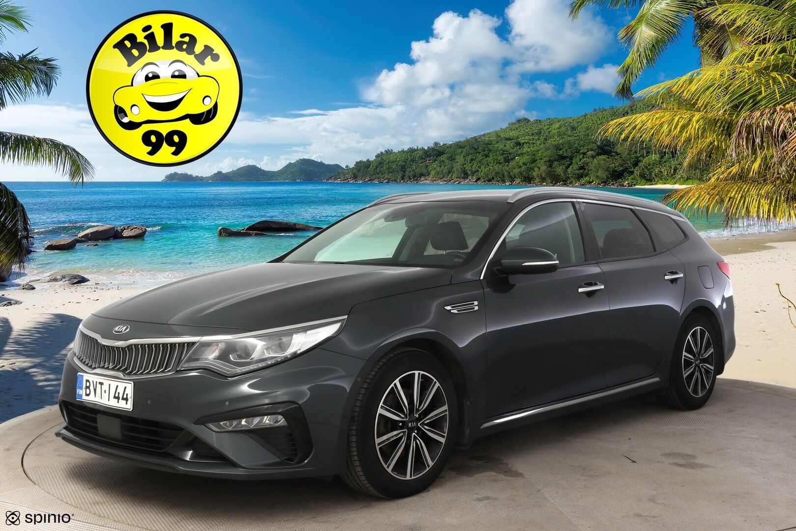 Kia Optima 2020 1,6 CRDi SCR ISG Business Premium Edition SW DCT A/T * Facelift / Webasto / Adapt. vakkari / KeylessGo / P.kamera * - *Jakohihna vaihdettu 165tkm / Carplay&AndroidAuto / Ilmastoidut nahat edessä! / Navi / Kuskin penkki muistilla!*