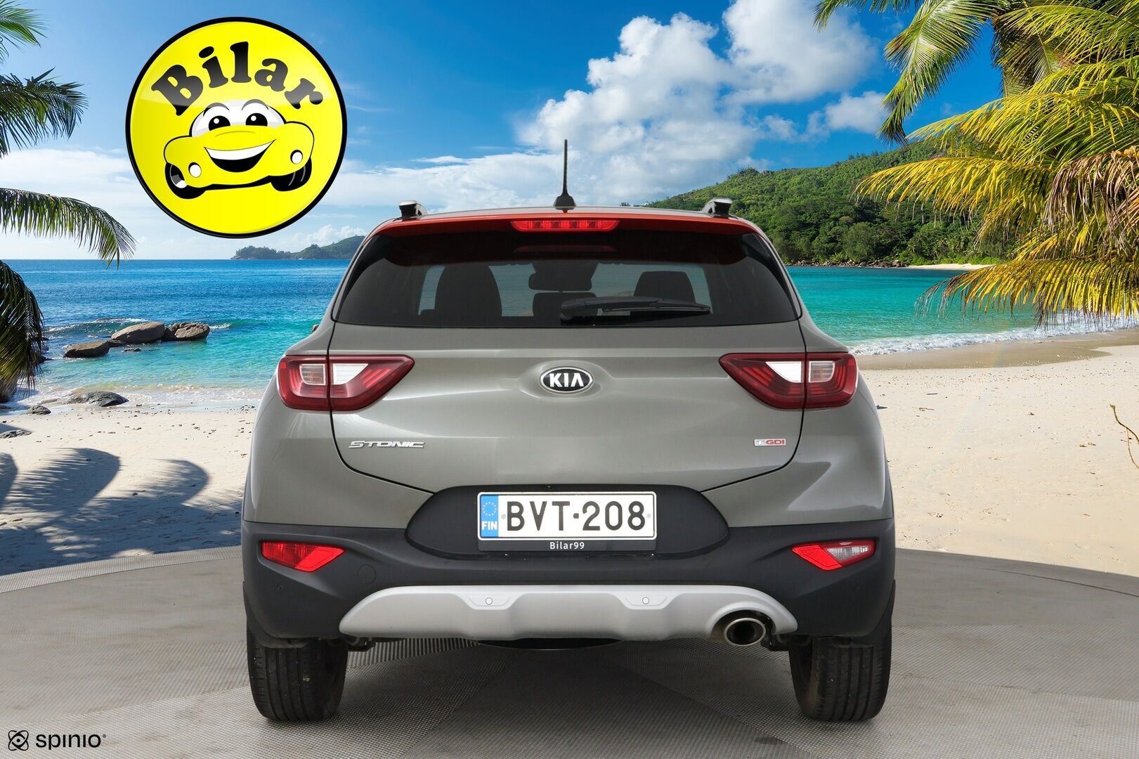 Kia Stonic 2019 1,0 T-GDI ISG 120hv EX Design DCT EcoDynamics - | P-Kamera | Suomi-Auto | Apple&Android | Ratinlämmitys | Osanahat | Lane Assist
