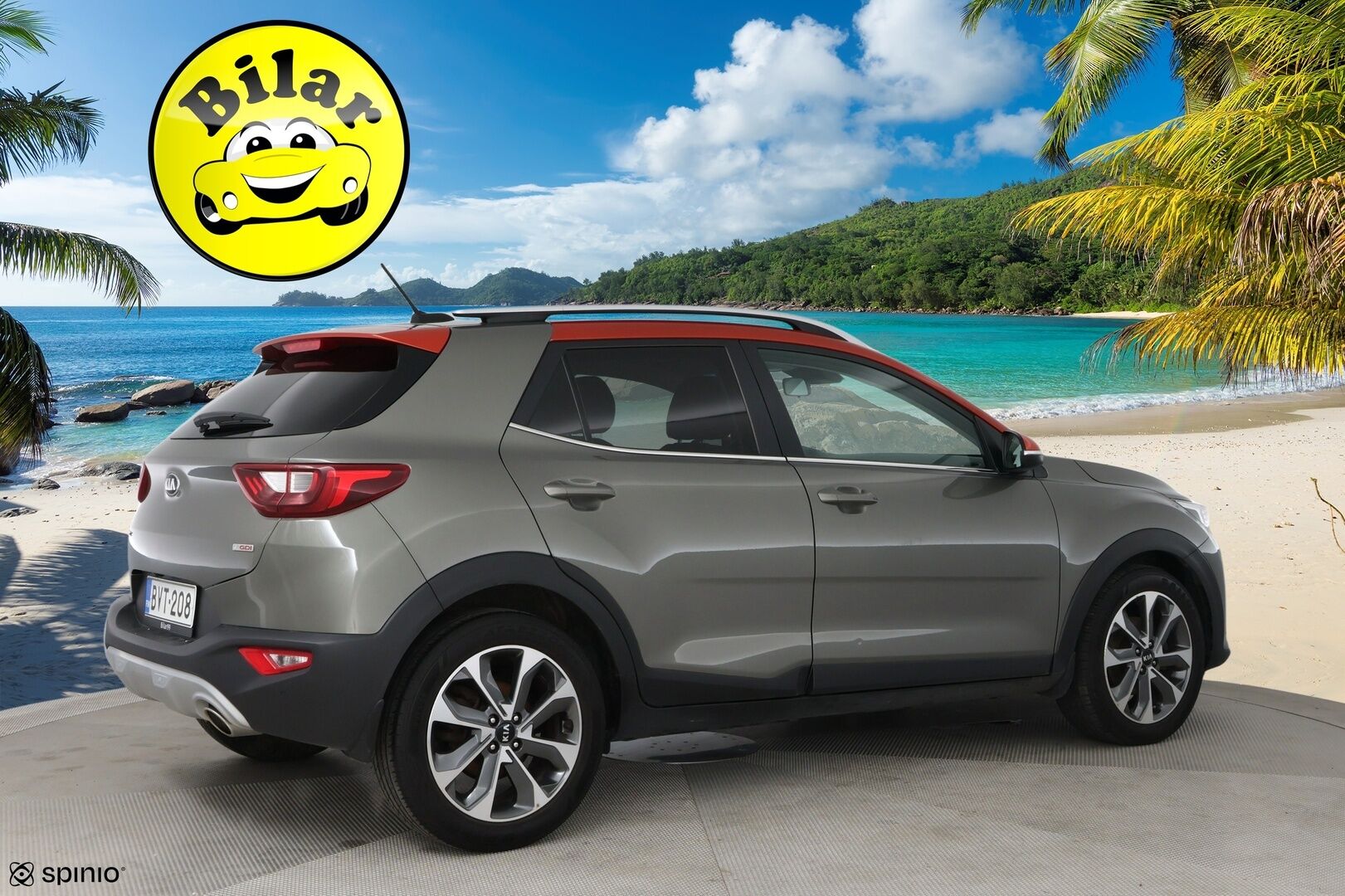 Kia Stonic 2019 1,0 T-GDI ISG 120hv EX Design DCT EcoDynamics - | P-Kamera | Suomi-Auto | Apple&Android | Ratinlämmitys | Osanahat | Lane Assist