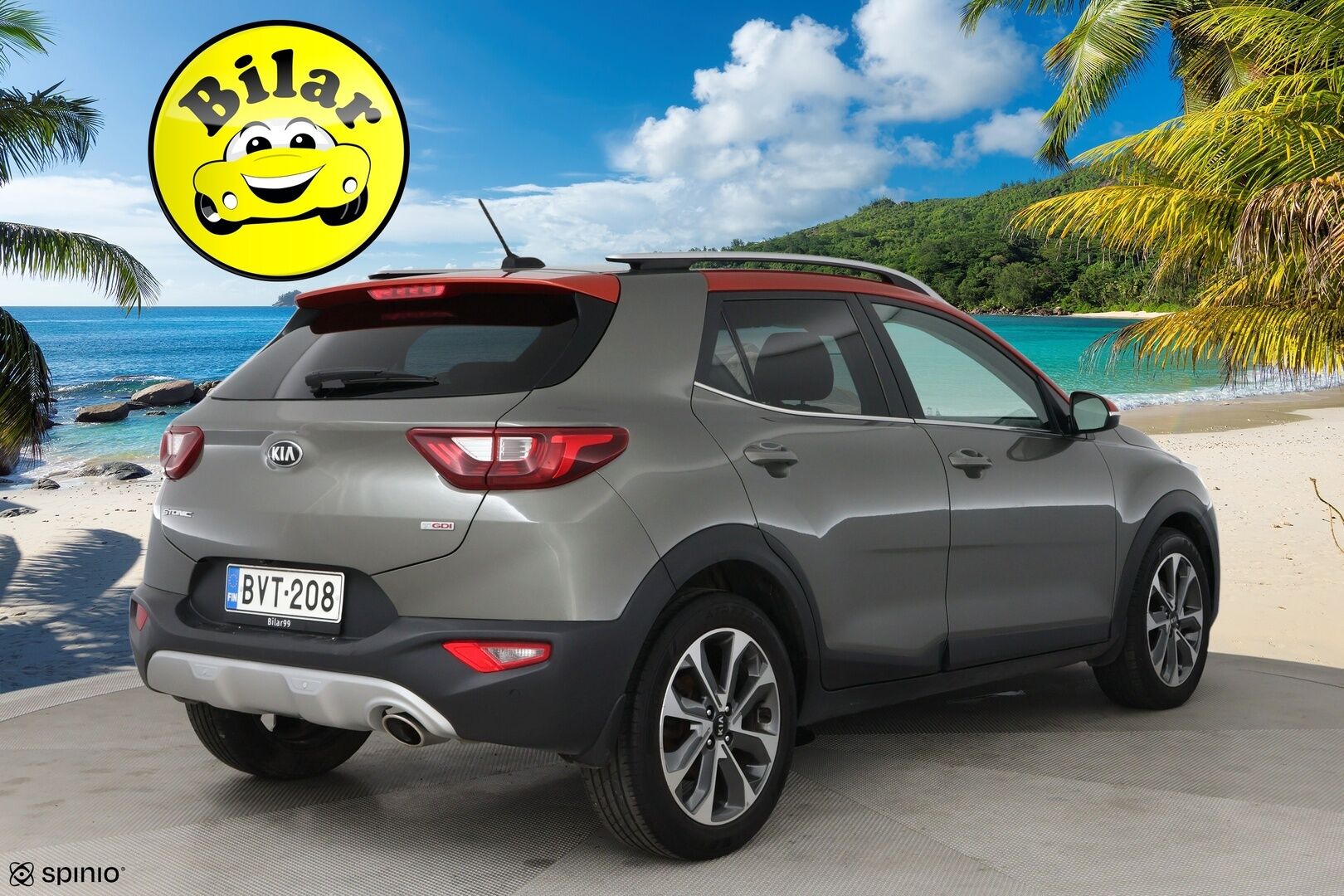 Kia Stonic 2019 1,0 T-GDI ISG 120hv EX Design DCT EcoDynamics - | P-Kamera | Suomi-Auto | Apple&Android | Ratinlämmitys | Osanahat | Lane Assist