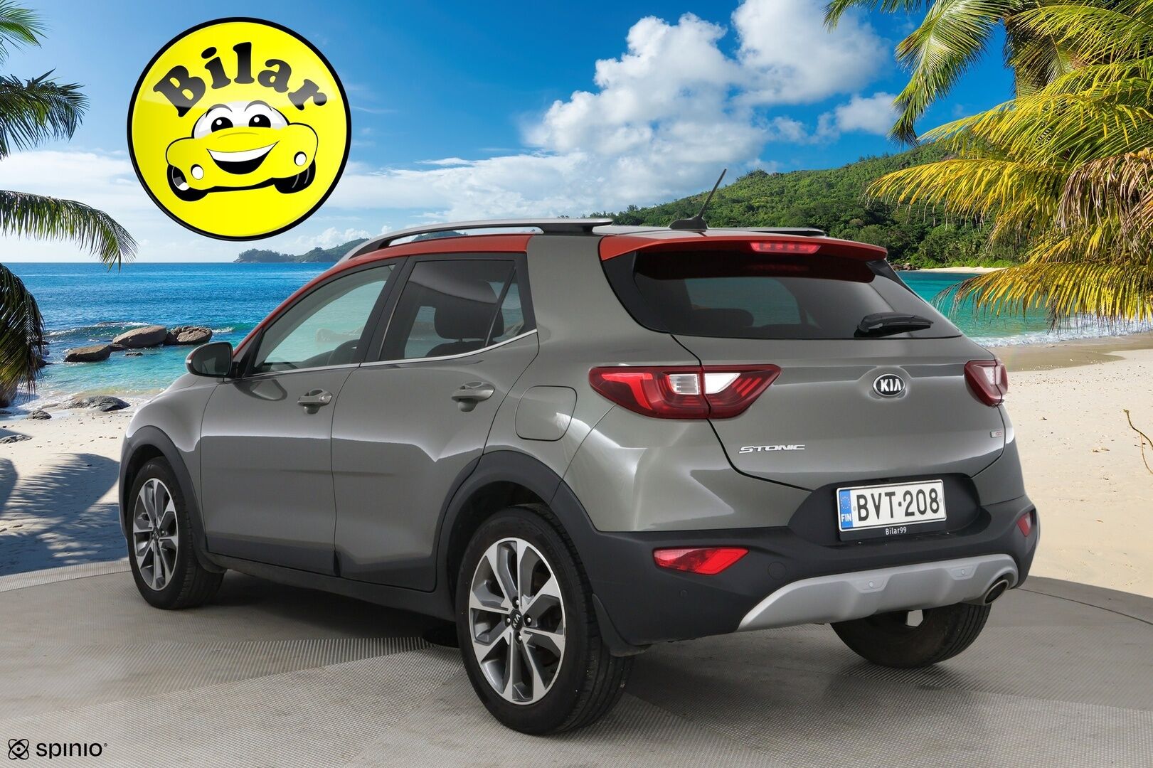 Kia Stonic 2019 1,0 T-GDI ISG 120hv EX Design DCT EcoDynamics - | P-Kamera | Suomi-Auto | Apple&Android | Ratinlämmitys | Osanahat | Lane Assist