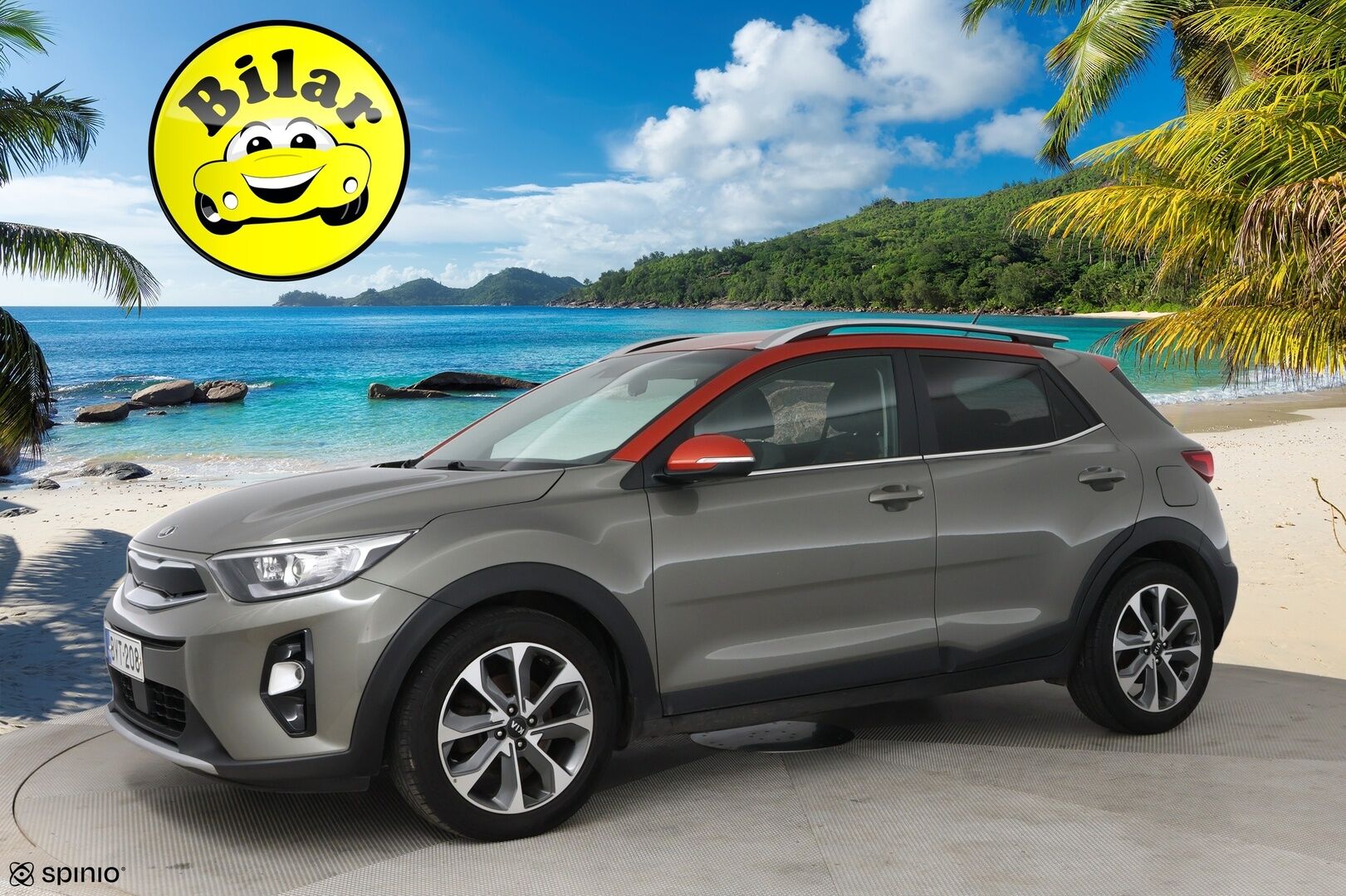 Kia Stonic 2019 1,0 T-GDI ISG 120hv EX Design DCT EcoDynamics - | P-Kamera | Suomi-Auto | Apple&Android | Ratinlämmitys | Osanahat | Lane Assist