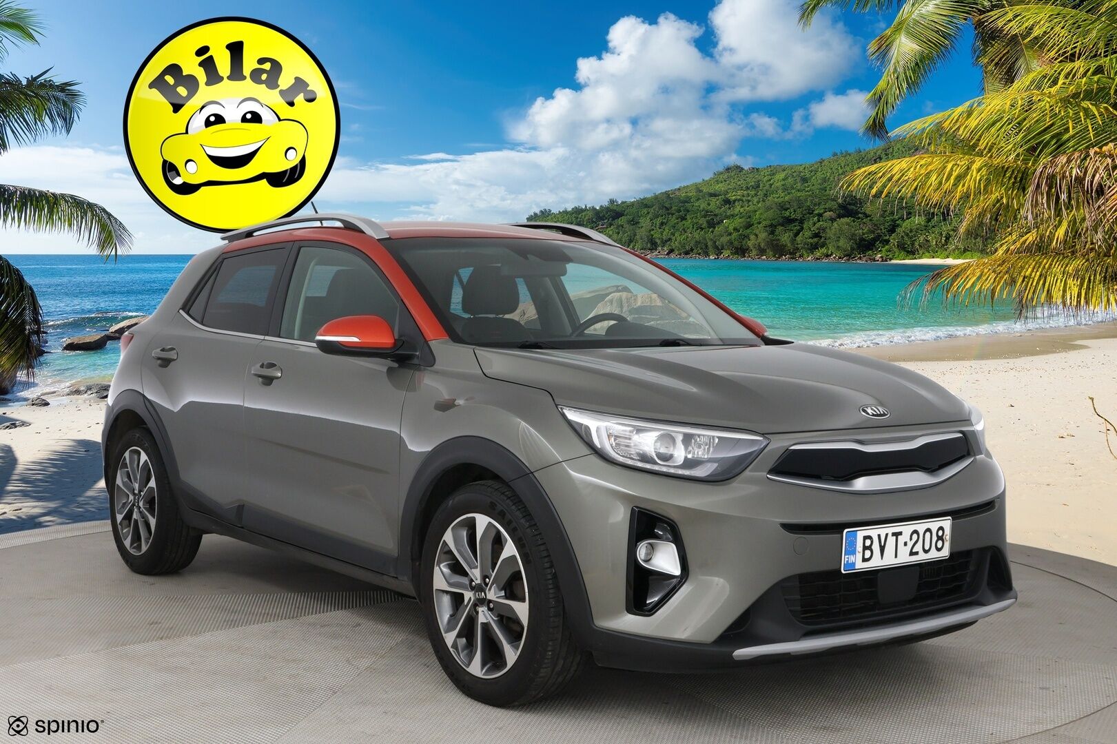 Kia Stonic 2019 1,0 T-GDI ISG 120hv EX Design DCT EcoDynamics - | P-Kamera | Suomi-Auto | Apple&Android | Ratinlämmitys | Osanahat | Lane Assist