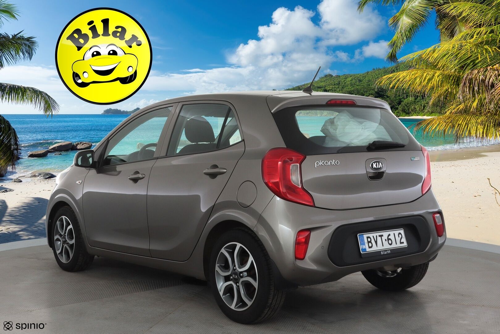 Kia Picanto 2019 1,2 ISG EX EcoDynamics - | Vakkari | Lohko | Bluetooth | Autom Ilmastointi | P.tutka | 1.Om Suomi-auto | Kahdet Renkaat | Merkkihuollettu |