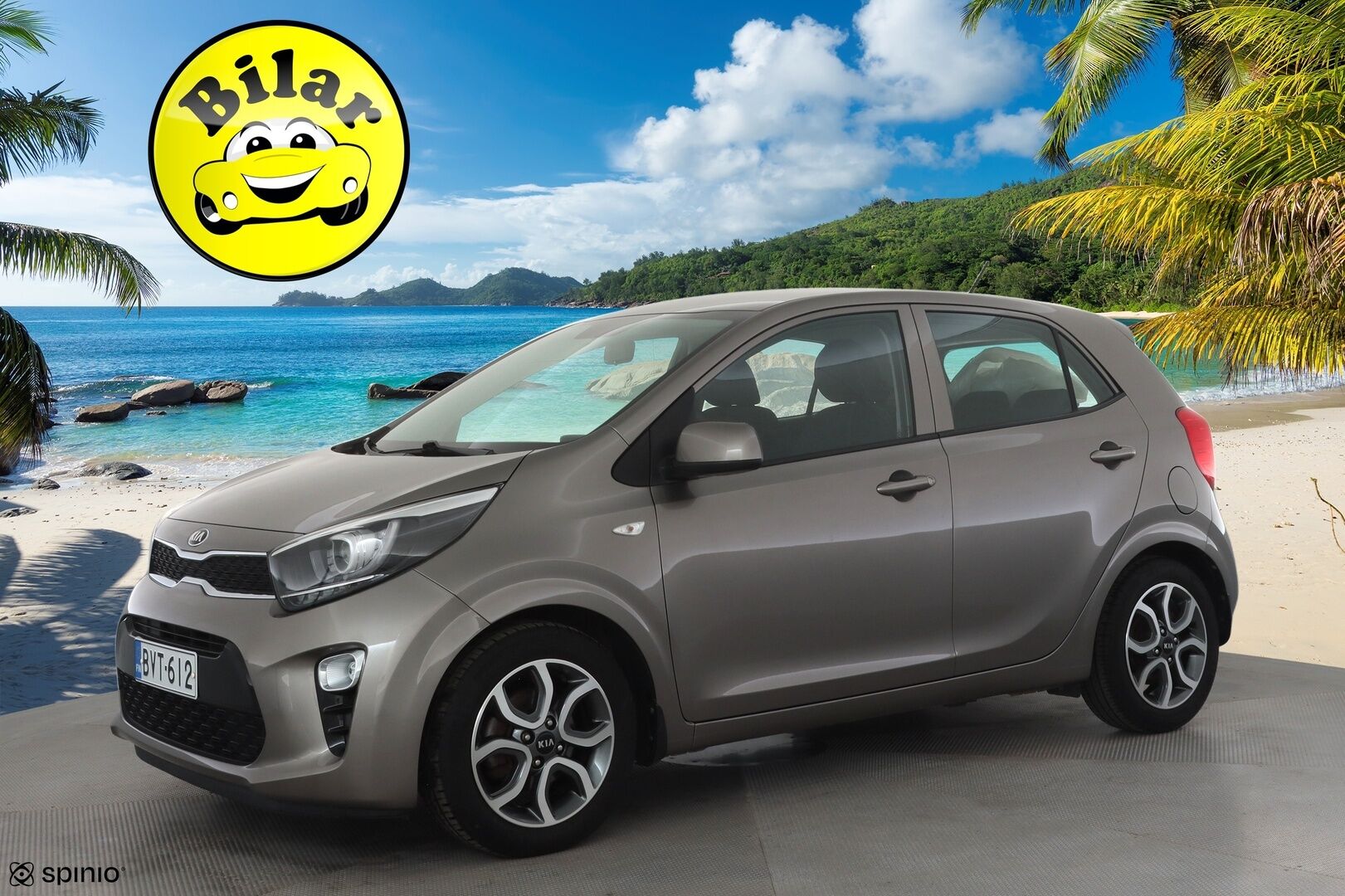Kia Picanto 2019 1,2 ISG EX EcoDynamics - | Vakkari | Lohko | Bluetooth | Autom Ilmastointi | P.tutka | 1.Om Suomi-auto | Kahdet Renkaat | Merkkihuollettu |