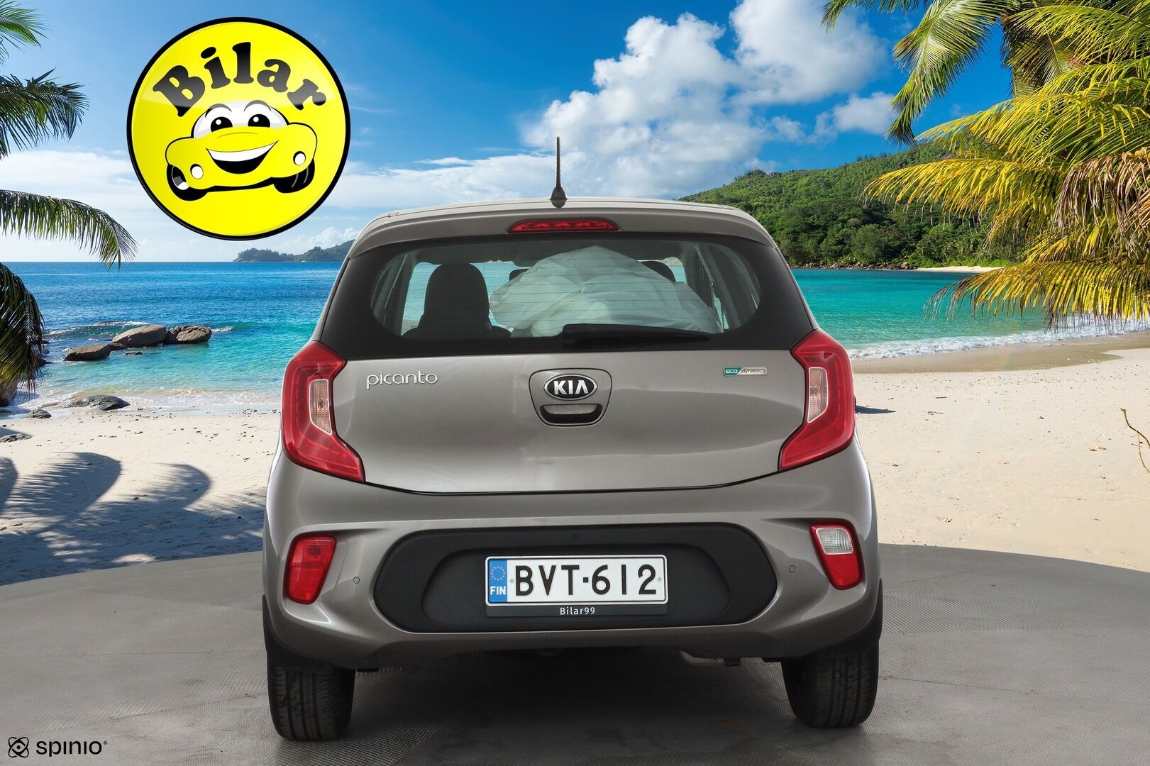 Kia Picanto 2019 1,2 ISG EX EcoDynamics - | Vakkari | Lohko | Bluetooth | Autom Ilmastointi | P.tutka | 1.Om Suomi-auto | Kahdet Renkaat | Merkkihuollettu |