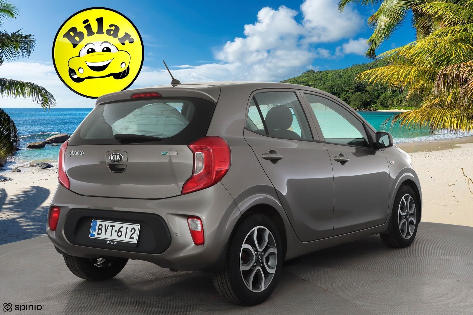 Kia Picanto 2019 1,2 ISG EX EcoDynamics - | Vakkari | Lohko | Bluetooth | Autom Ilmastointi | P.tutka | 1.Om Suomi-auto | Kahdet Renkaat | Merkkihuollettu |