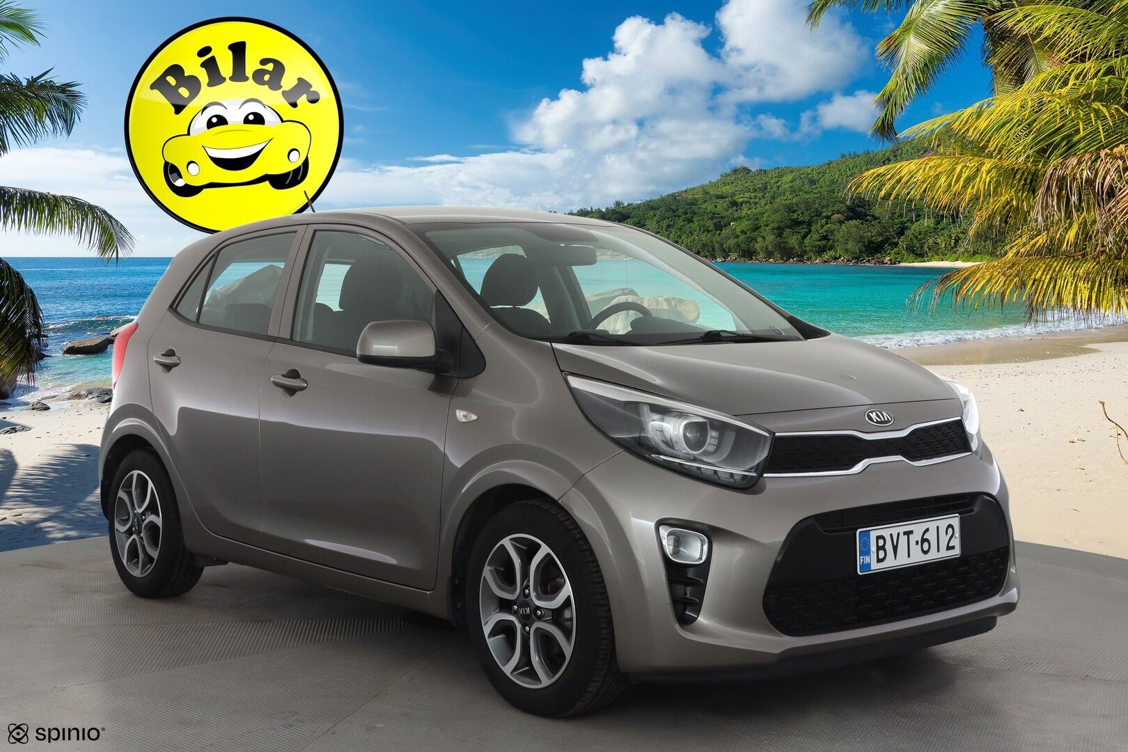 Kia Picanto 2019 1,2 ISG EX EcoDynamics - | Vakkari | Lohko | Bluetooth | Autom Ilmastointi | P.tutka | 1.Om Suomi-auto | Kahdet Renkaat | Merkkihuollettu |