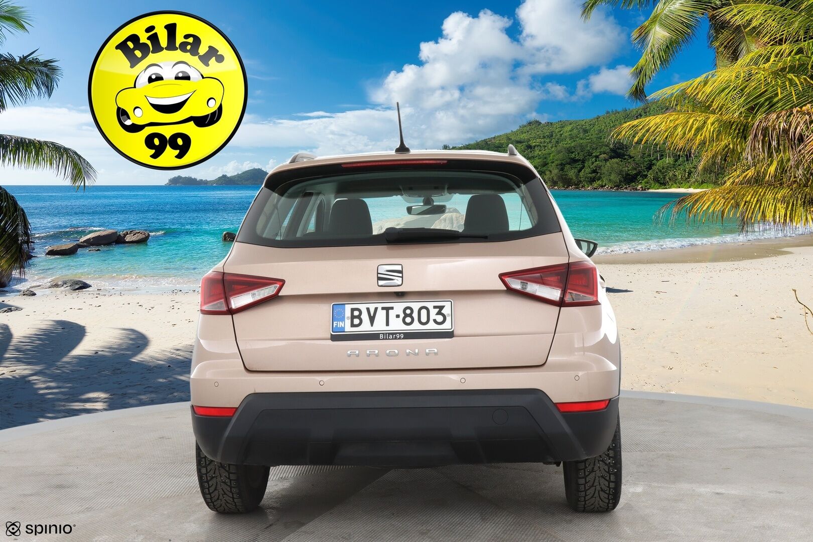 Seat Arona 2019 1,0 EcoTSI 115 Style DSG / P-Kamera / Lohkolämmitin /  / Apple Car play & Android Auto / - Todella siisti! / Huoltokirja / Taloudellinen