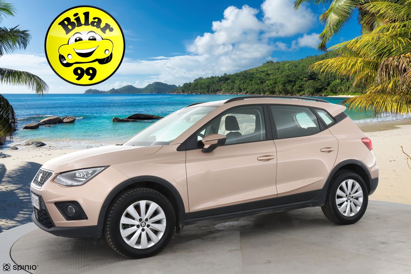 Seat Arona 2019 1,0 EcoTSI 115 Style DSG / P-Kamera / Lohkolämmitin /  / Apple Car play & Android Auto / - Todella siisti! / Huoltokirja / Taloudellinen