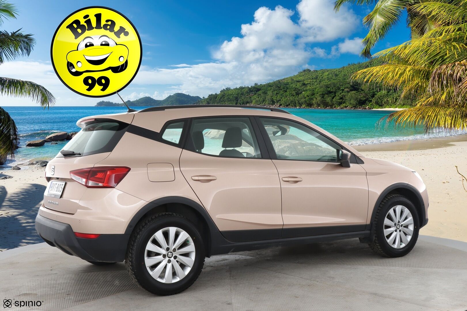 Seat Arona 2019 1,0 EcoTSI 115 Style DSG / P-Kamera / Lohkolämmitin /  / Apple Car play & Android Auto / - Todella siisti! / Huoltokirja / Taloudellinen