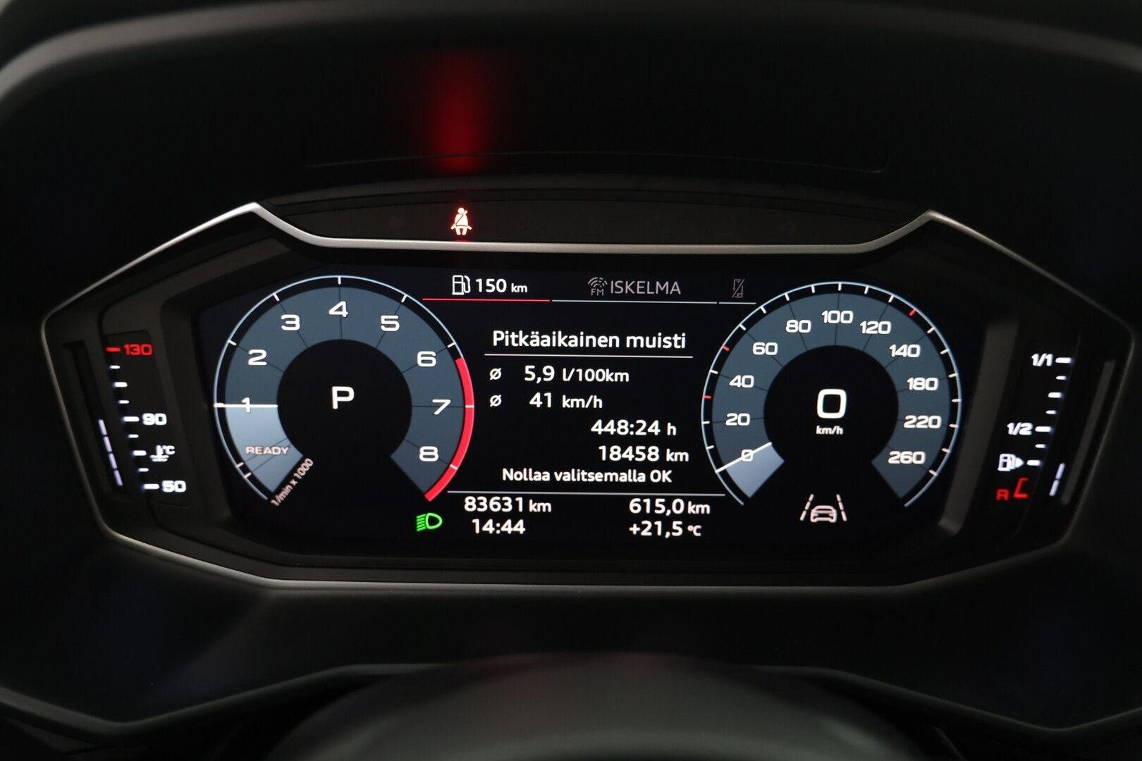 Audi A1 2019 Sportback Business 30 TFSI 85 kW S tronic - Digimittaristo | Vakkari | Suomi-auto |