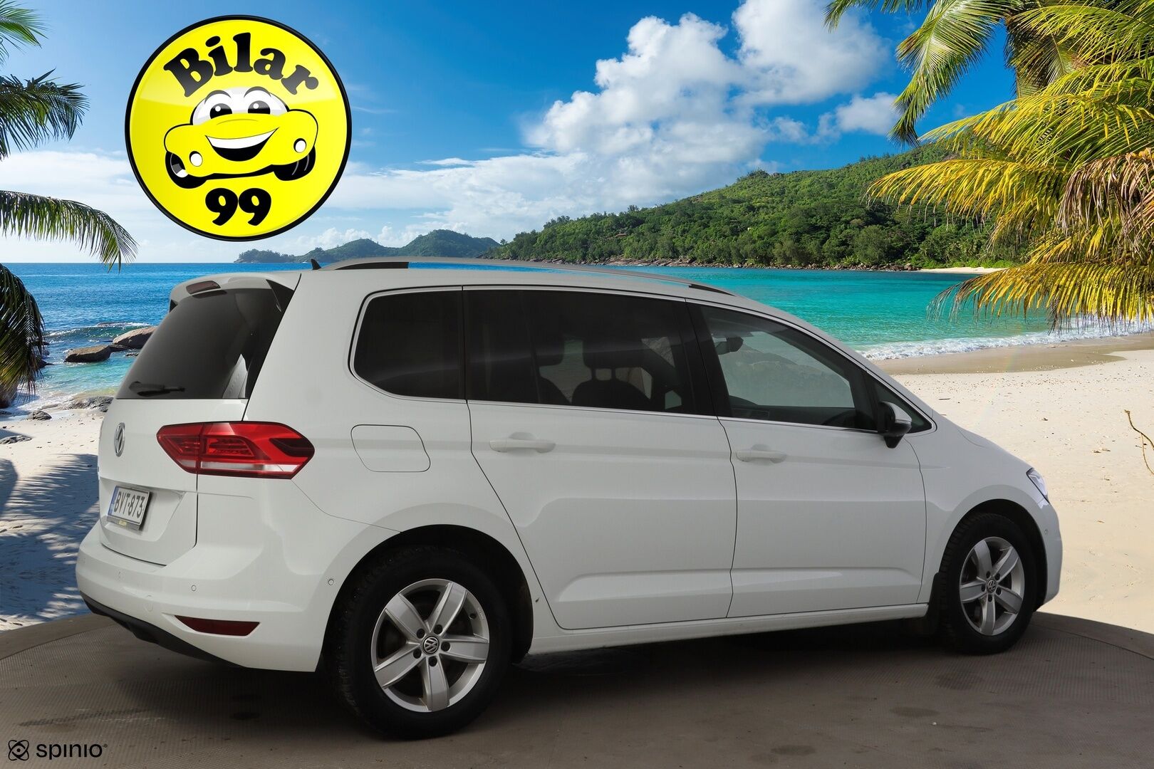 Volkswagen Touran 2019 Highline 1,5 TSI EVO 110 kW (150 hv) DSG-automaatti *Adapt. vakkari / Webasto / P. Tutkat / Sähkökontti / AppleCarPlay* - 7-paikkainen / Suomi-auto / Jakohihna vaihdettu! 