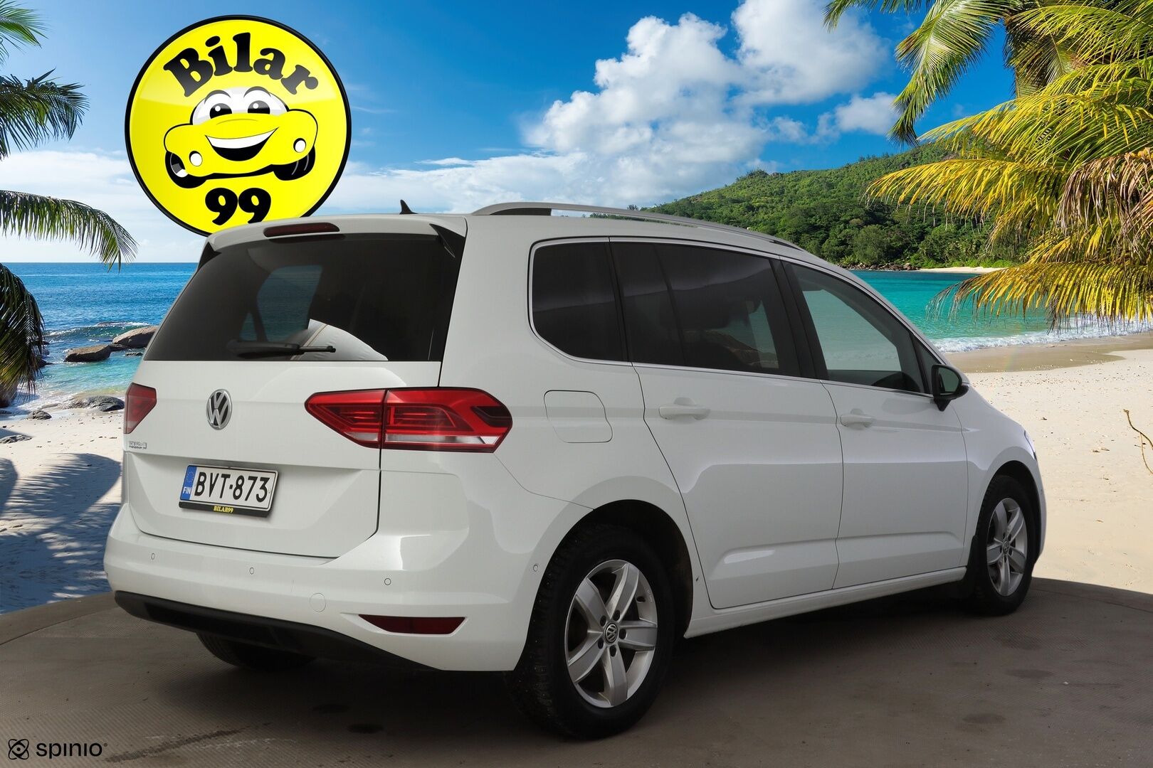 Volkswagen Touran 2019 Highline 1,5 TSI EVO 110 kW (150 hv) DSG-automaatti *Adapt. vakkari / Webasto / P. Tutkat / Sähkökontti / AppleCarPlay* - 7-paikkainen / Suomi-auto / Jakohihna vaihdettu! 