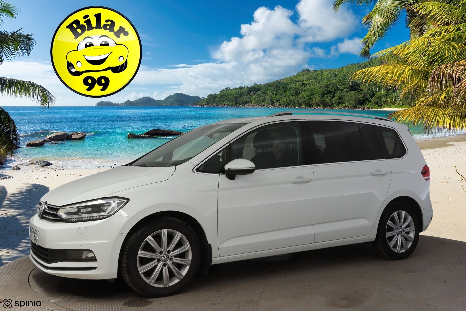 Volkswagen Touran 2019 Highline 1,5 TSI EVO 110 kW (150 hv) DSG-automaatti *Adapt. vakkari / Webasto / P. Tutkat / Sähkökontti / AppleCarPlay* - 7-paikkainen / Suomi-auto / Jakohihna vaihdettu! 