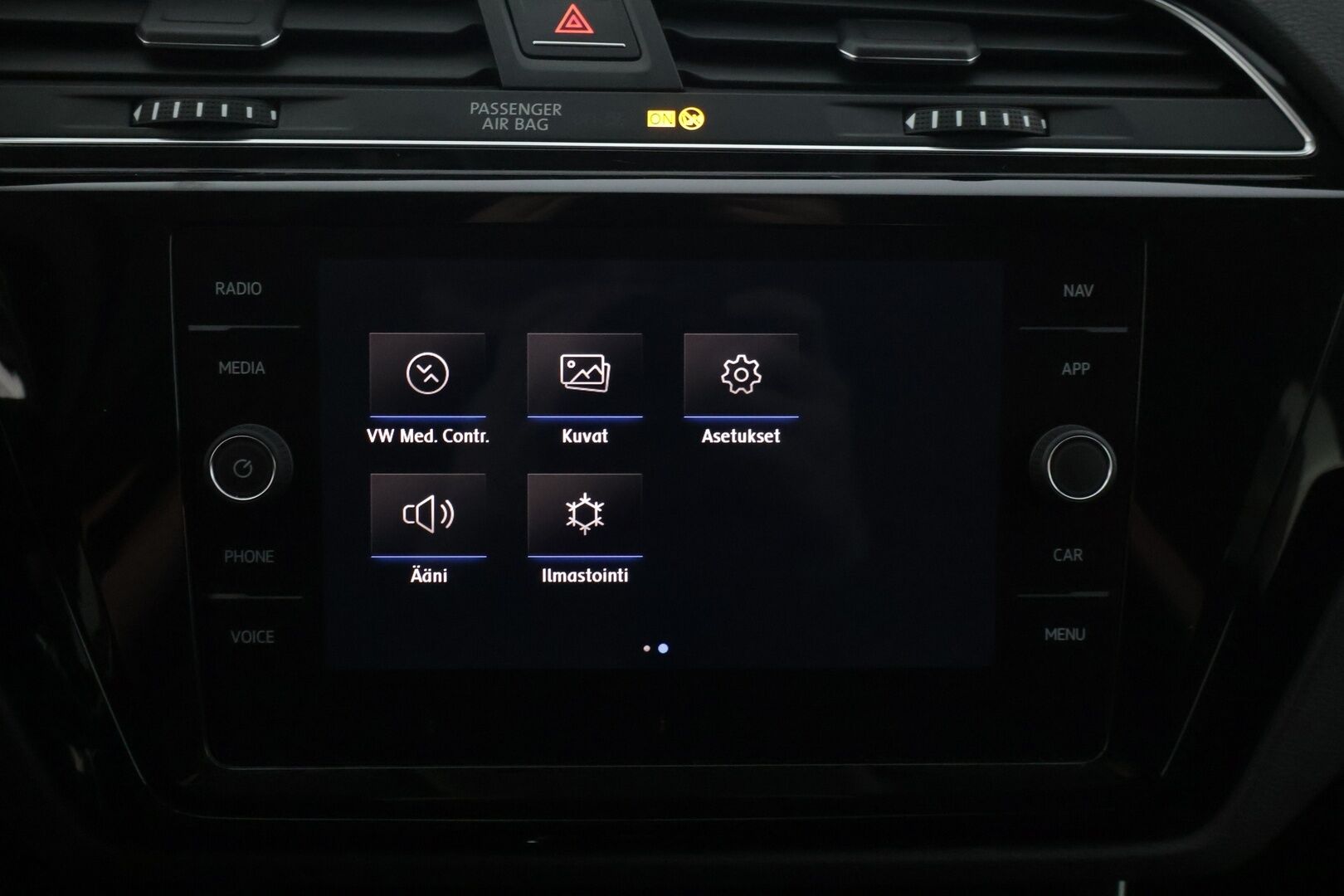 Volkswagen Touran 2019 Highline 1,5 TSI EVO 110 kW (150 hv) DSG-automaatti *Adapt. vakkari / Webasto / P. Tutkat / Sähkökontti / AppleCarPlay* - 7-paikkainen / Suomi-auto / Jakohihna vaihdettu! 