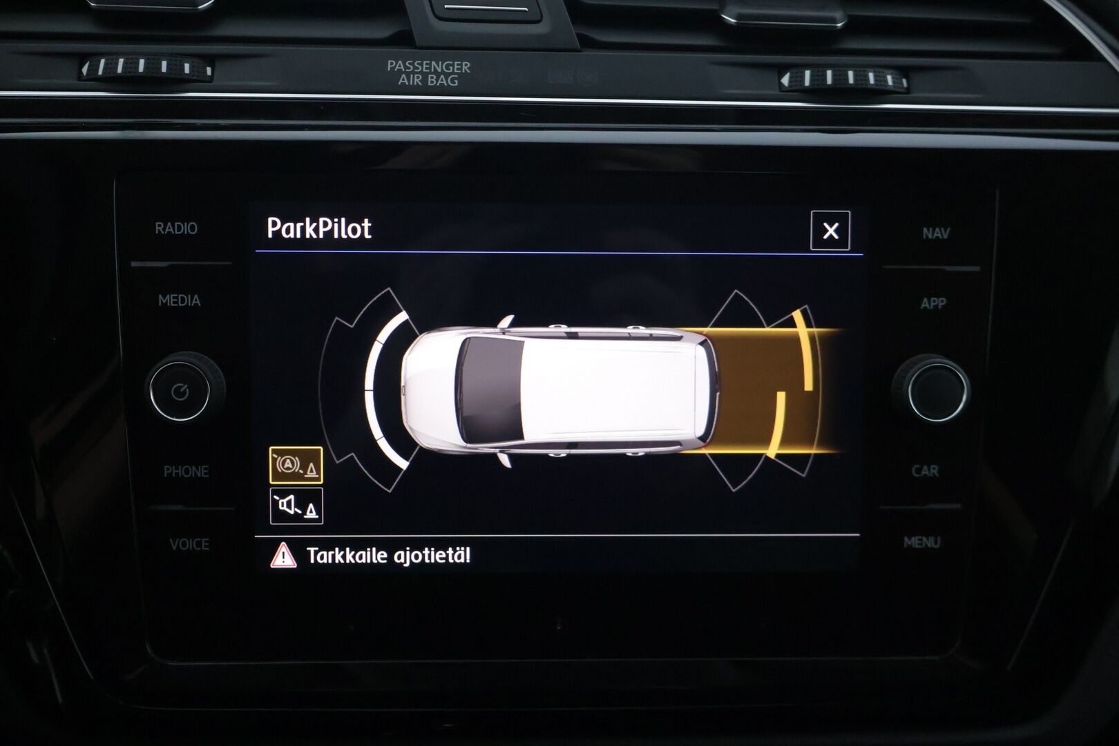 Volkswagen Touran 2019 Highline 1,5 TSI EVO 110 kW (150 hv) DSG-automaatti *Adapt. vakkari / Webasto / P. Tutkat / Sähkökontti / AppleCarPlay* - 7-paikkainen / Suomi-auto / Jakohihna vaihdettu! 