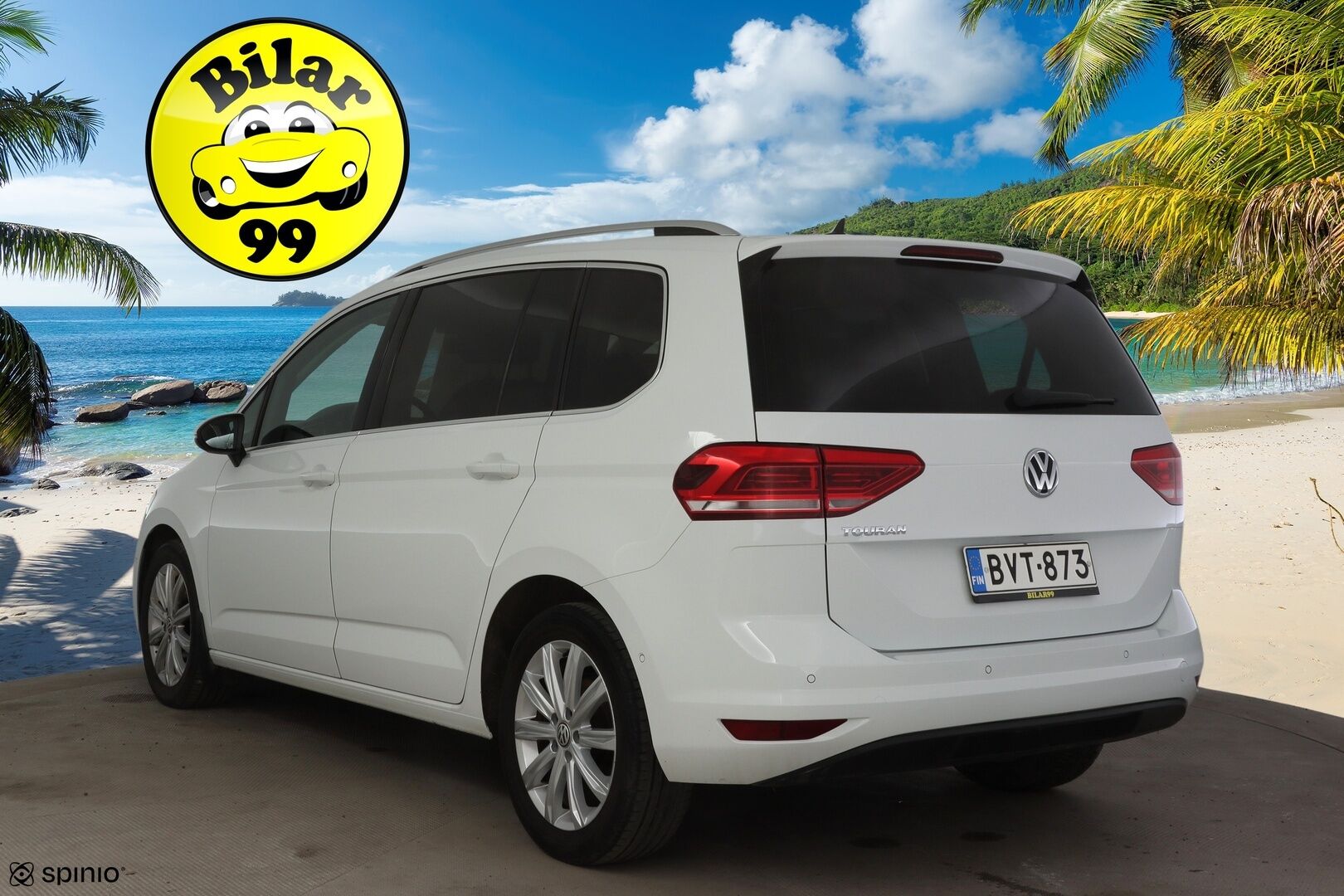 Volkswagen Touran 2019 Highline 1,5 TSI EVO 110 kW (150 hv) DSG-automaatti *Adapt. vakkari / Webasto / P. Tutkat / Sähkökontti / AppleCarPlay* - 7-paikkainen / Suomi-auto / Jakohihna vaihdettu! 