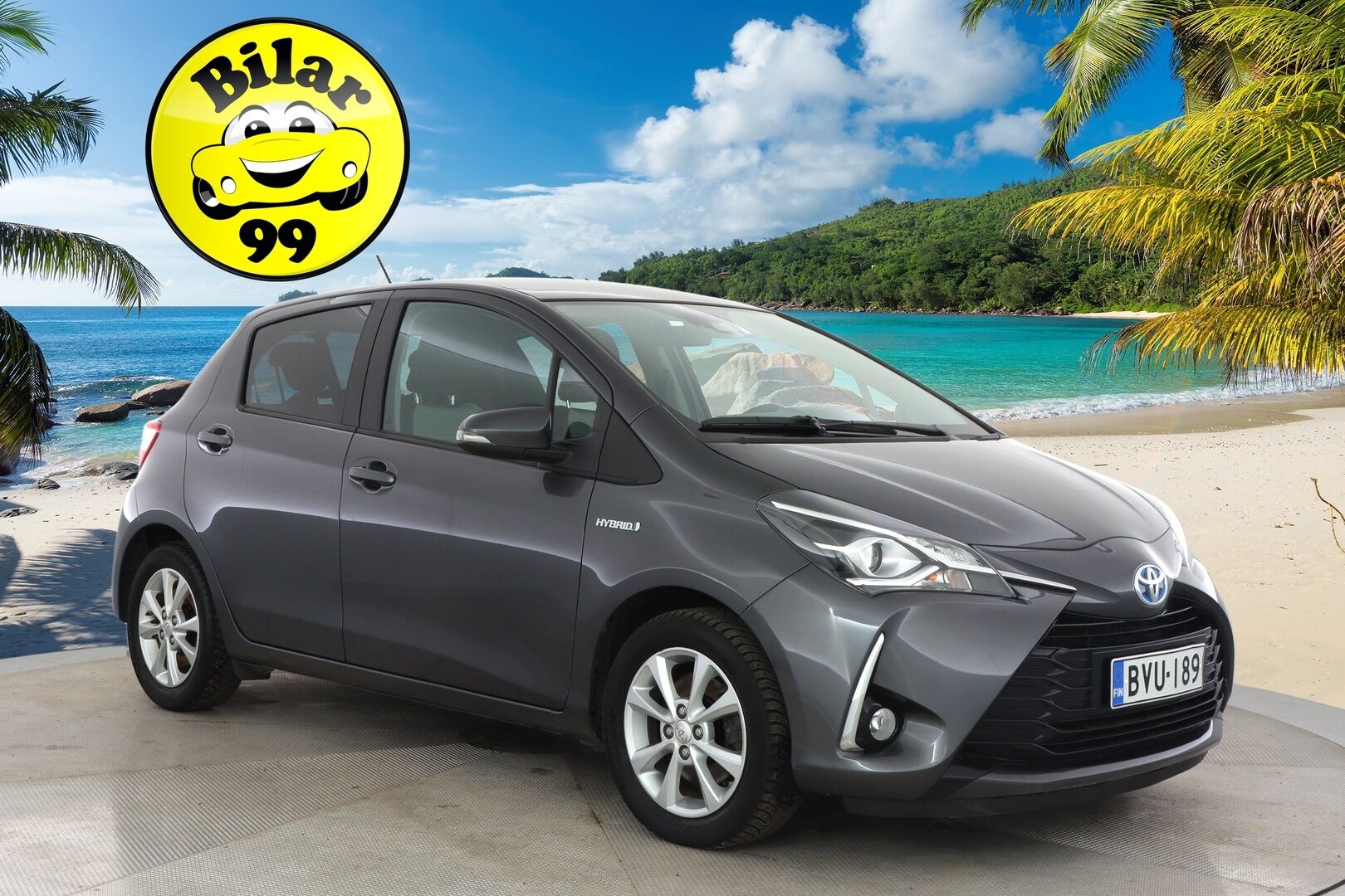 Toyota Yaris 2019 1,5 Hybrid Active 5ov / Merkkihuollettu / Peruutuskamera / Lohko .sis lämmitin / - * Suomi-auto / Taloudellinen / Näppärä *