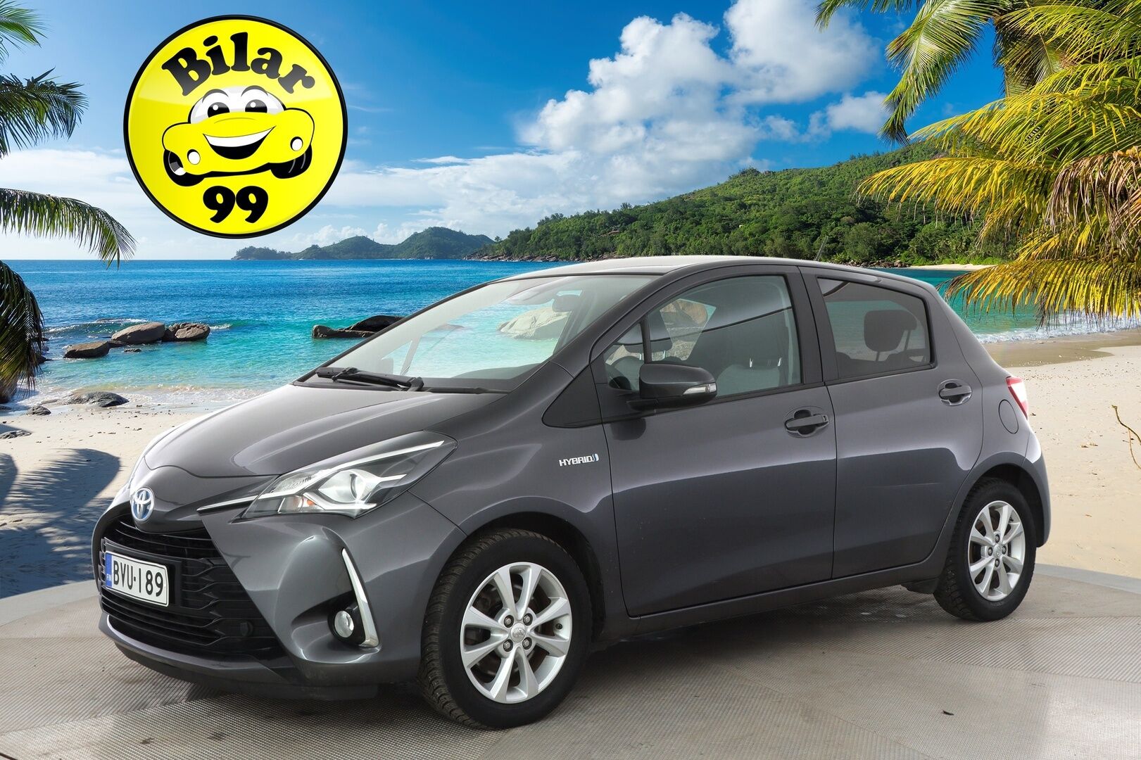 Toyota Yaris 2019 1,5 Hybrid Active 5ov / Merkkihuollettu / Peruutuskamera / Lohko .sis lämmitin / - * Suomi-auto / Taloudellinen / Näppärä *