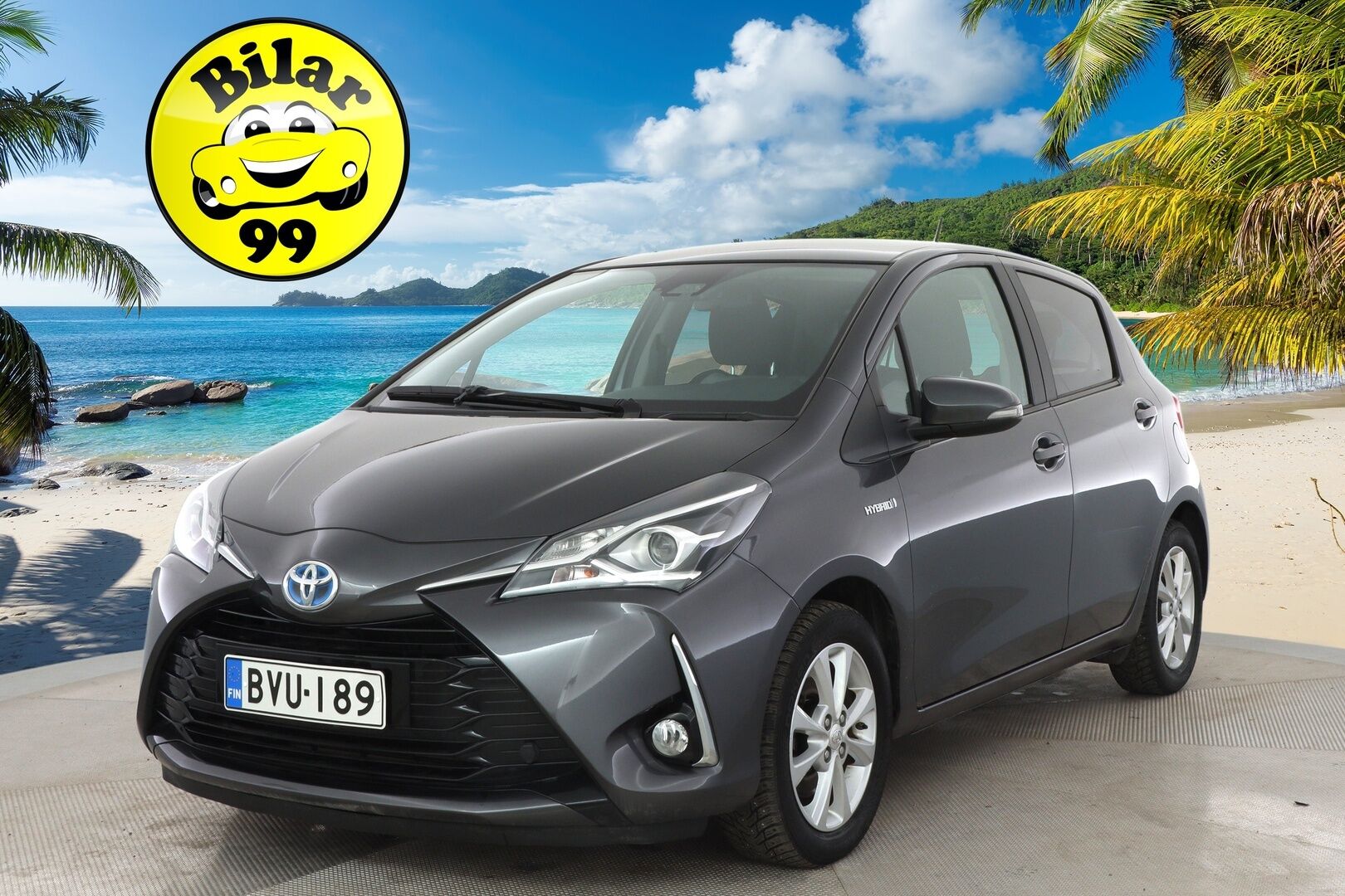 Toyota Yaris 2019 1,5 Hybrid Active 5ov / Merkkihuollettu / Peruutuskamera / Lohko .sis lämmitin / - * Suomi-auto / Taloudellinen / Näppärä *