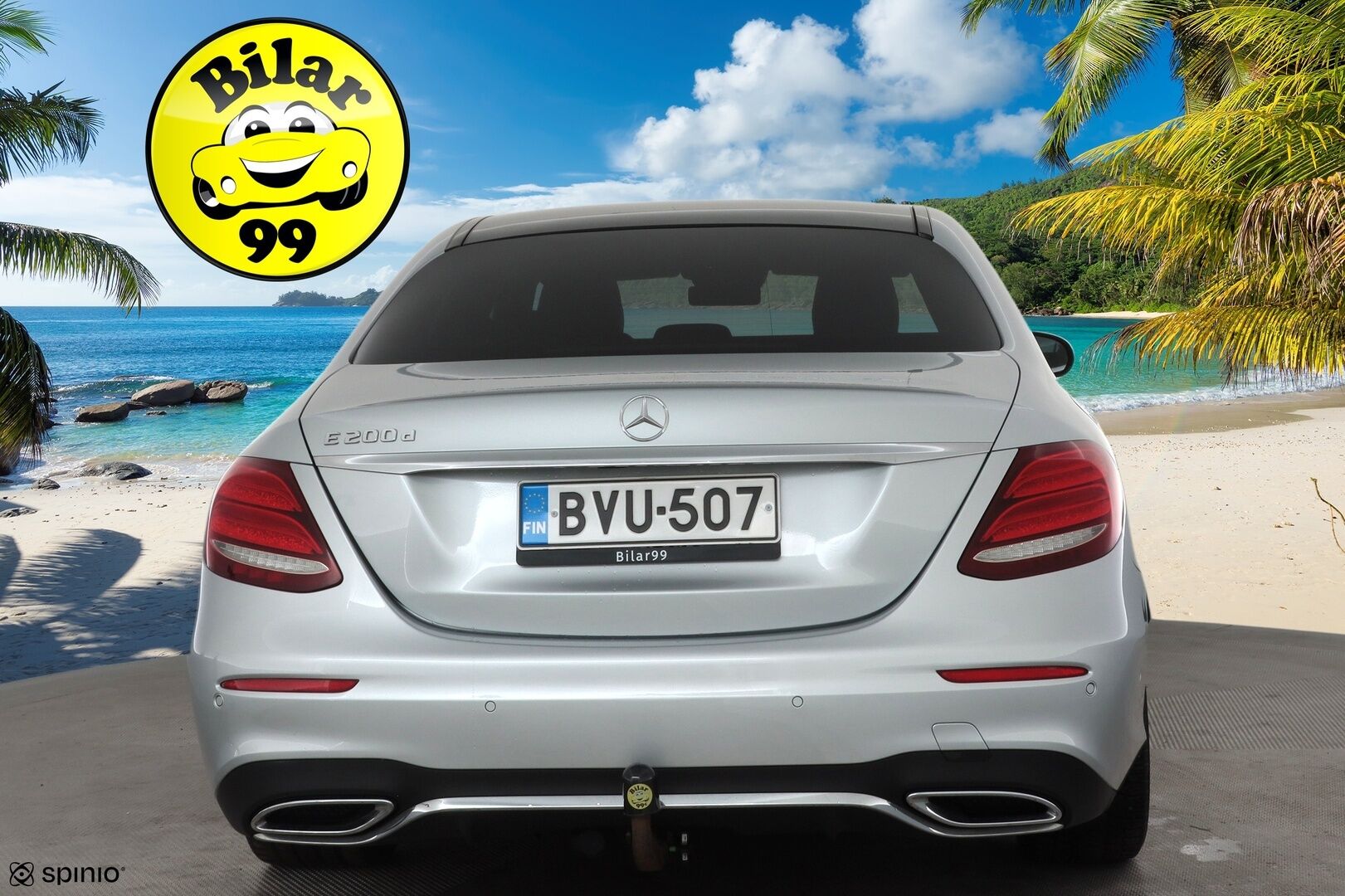 Mercedes-Benz E 2018 E 200 d A Premium Business AMG * Burmester / Muistipenkit / 360° / Panorama / Multibeam / Koukku / Katveavustin * - Kahdet renkaat - HULLU BLACKWEEK KORKOTARJOUS 2,49%