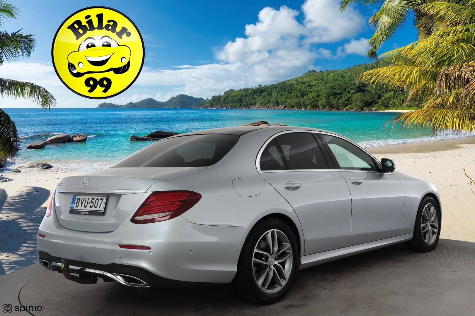 Mercedes-Benz E 2018 E 200 d A Premium Business AMG * Burmester / Muistipenkit / 360° / Panorama / Multibeam / Koukku / Katveavustin * - Kahdet renkaat - HULLU BLACKWEEK KORKOTARJOUS 2,49%