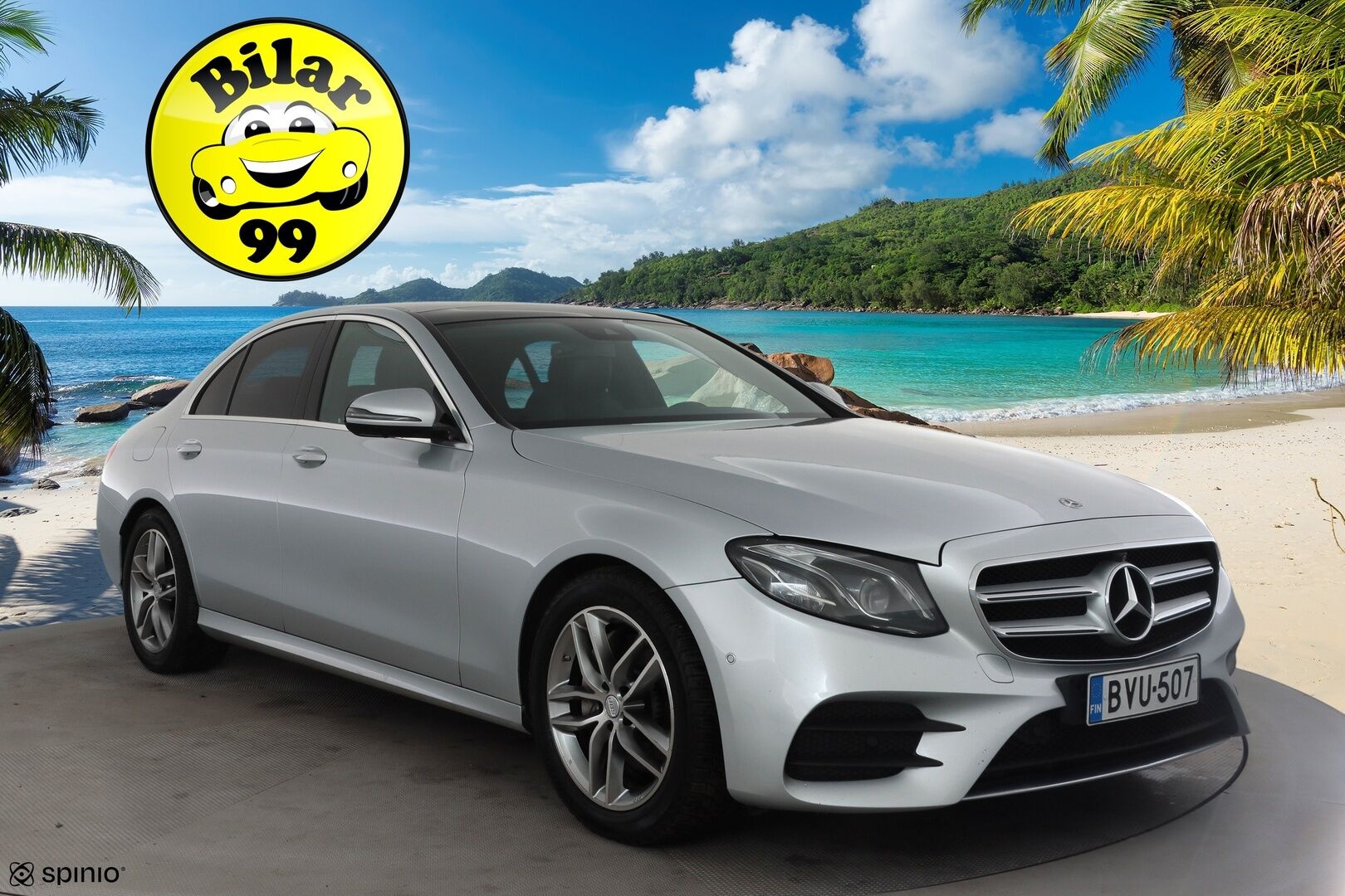 Mercedes-Benz E 2018 E 200 d A Premium Business AMG * Burmester / Muistipenkit / 360° / Panorama / Multibeam / Koukku / Katveavustin * - Kahdet renkaat - HULLU BLACKWEEK KORKOTARJOUS 2,49%