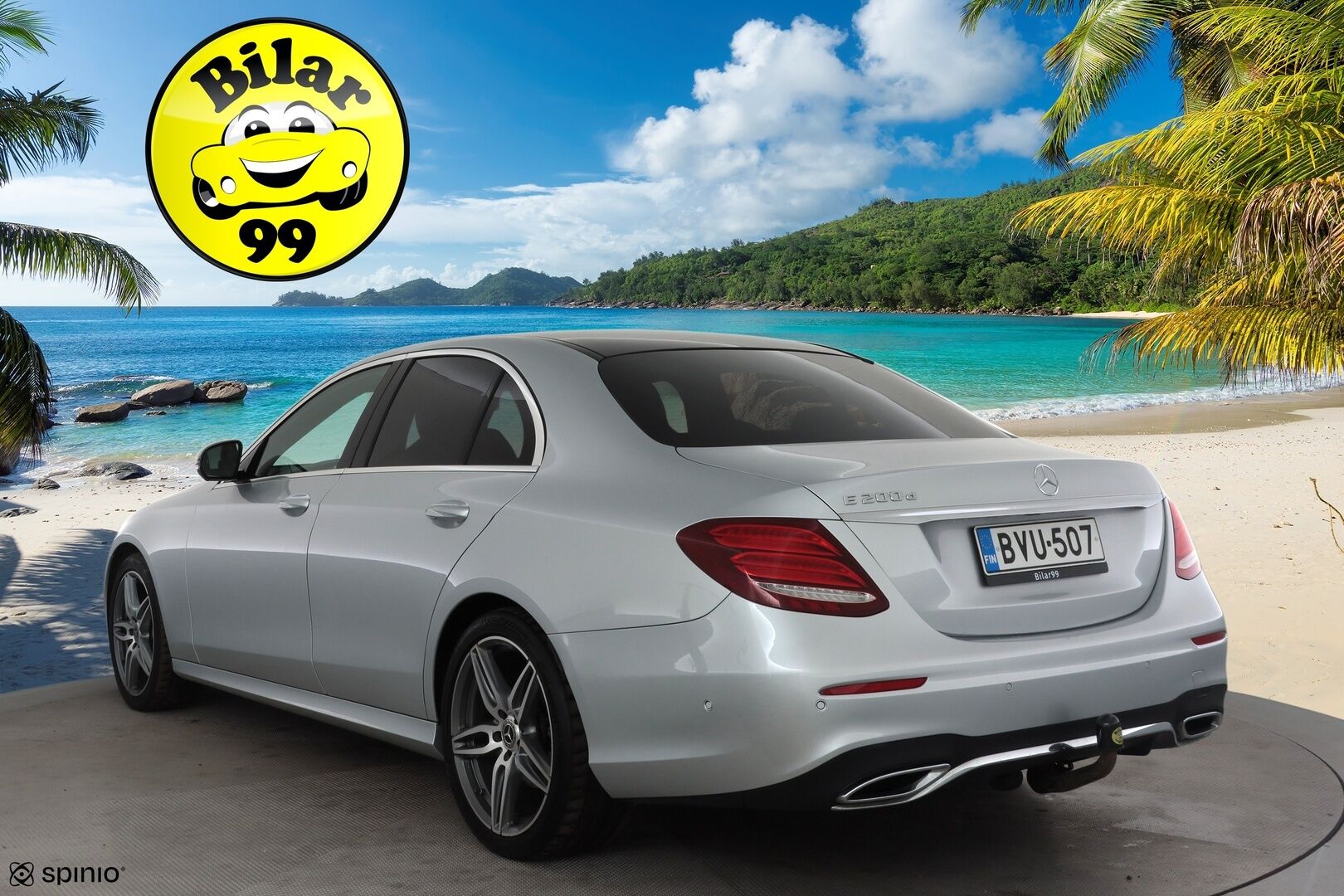 Mercedes-Benz E 2018 E 200 d A Premium Business AMG * Burmester / Muistipenkit / 360° / Panorama / Multibeam / Koukku / Katveavustin * - Kahdet renkaat - HULLU BLACKWEEK KORKOTARJOUS 2,49%