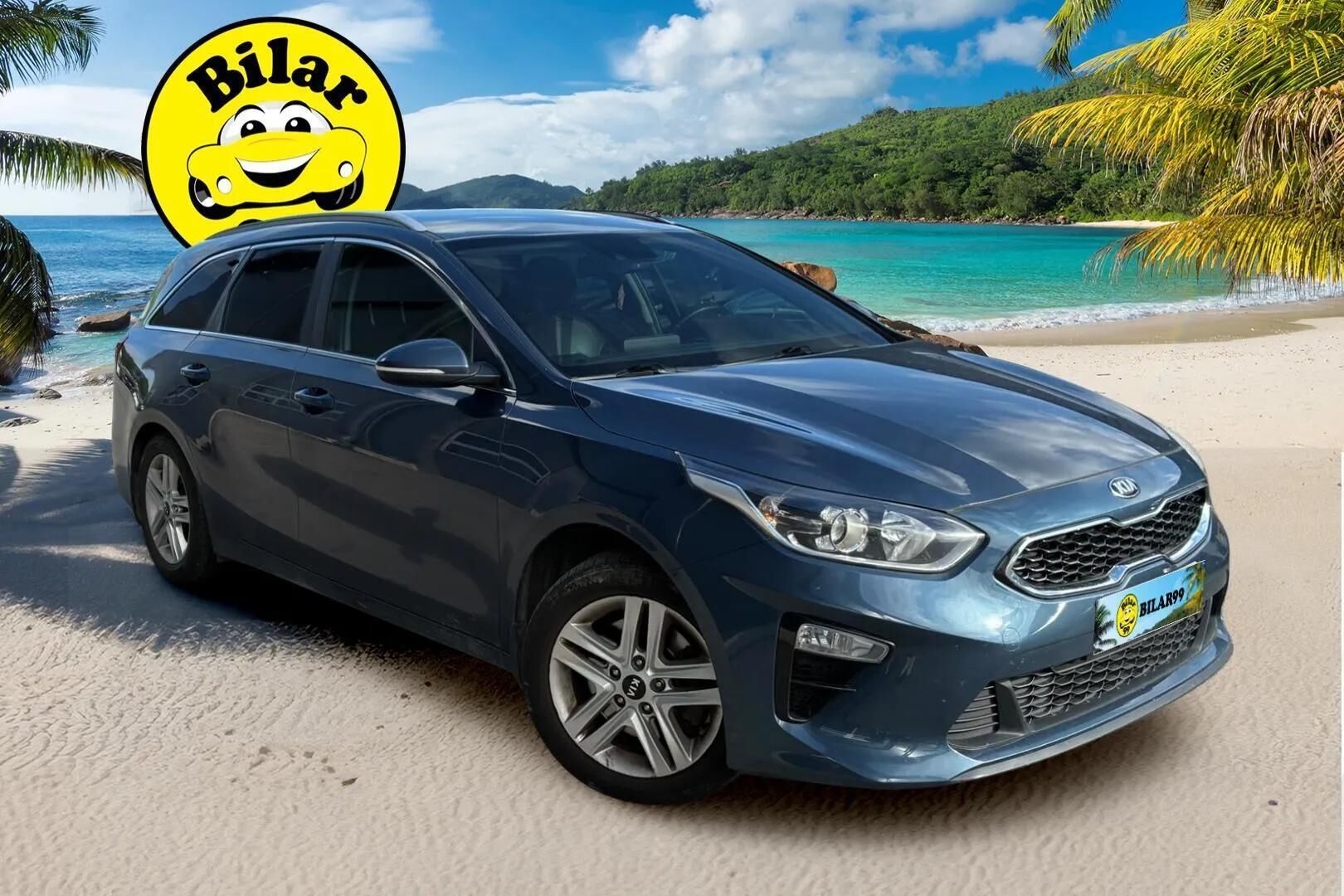 Kia Ceed 2019 1,4 T-GDI ISG 140hv EX SW DCT A/T EcoDynamics - Vetokoukku | Puolinahkasisusta | App connect | Vakkari | Peruutuskamera | Lohkolämmitin | Kahdet renkaat alumiinivantein | Fiksu huoltohistoria