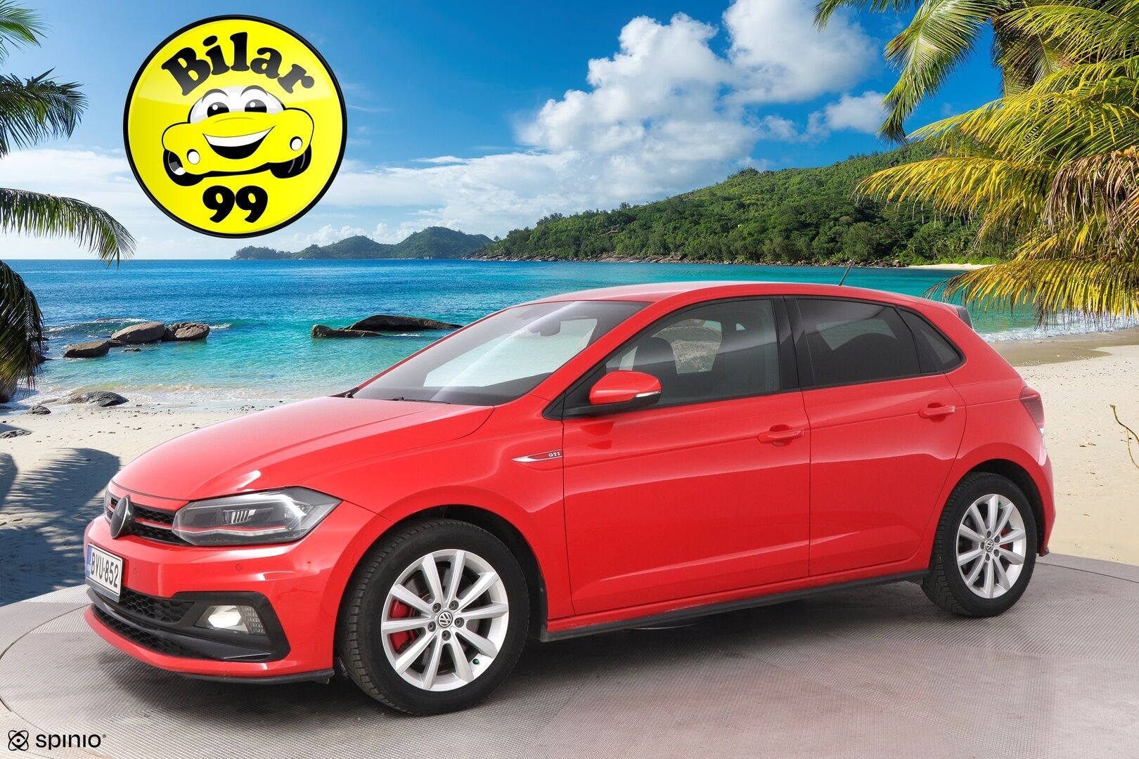 Volkswagen Polo 2019 GTI 2,0 TSI 147 kW (200 hv) DSG-automaatti * Suomiauto / Adapt.Vakkari / LED / Digimittari / Juuri Katsastettu! - Juuri tullut Tampereelle! 