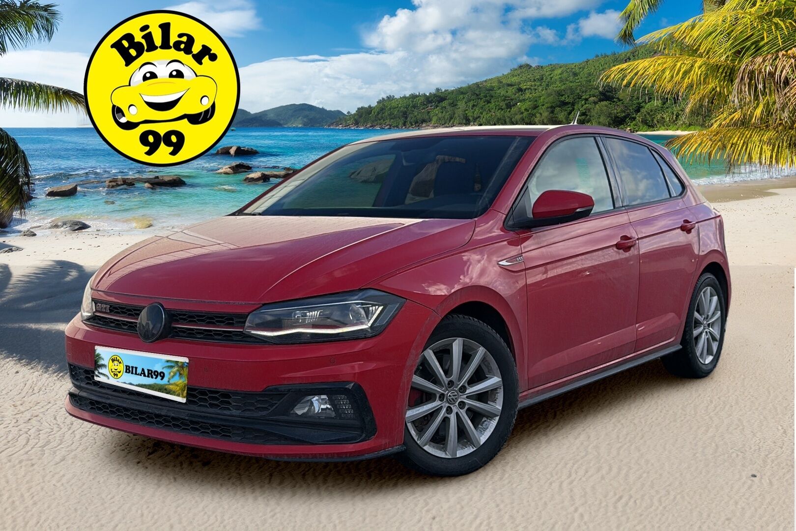 Volkswagen Polo 2019 GTI 2,0 TSI 147 kW (200 hv) DSG-automaatti * Suomiauto / Adapt.Vakkari / LED / Digimittari / Juuri Katsastettu! - Juuri tullut Tampereelle! 
