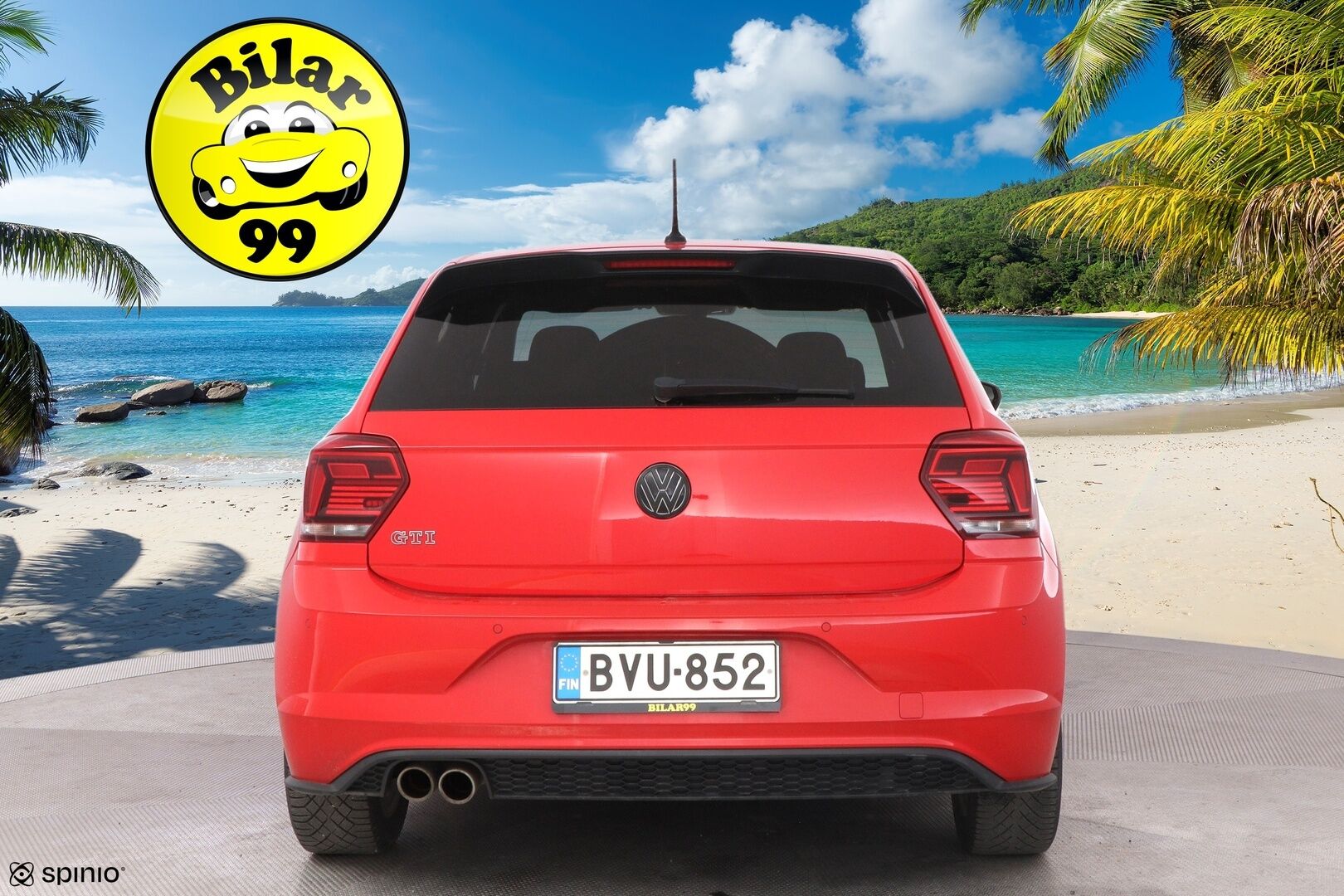 Volkswagen Polo 2019 GTI 2,0 TSI 147 kW (200 hv) DSG-automaatti * Suomiauto / Adapt.Vakkari / LED / Digimittari / Juuri Katsastettu! - Juuri tullut Tampereelle! 