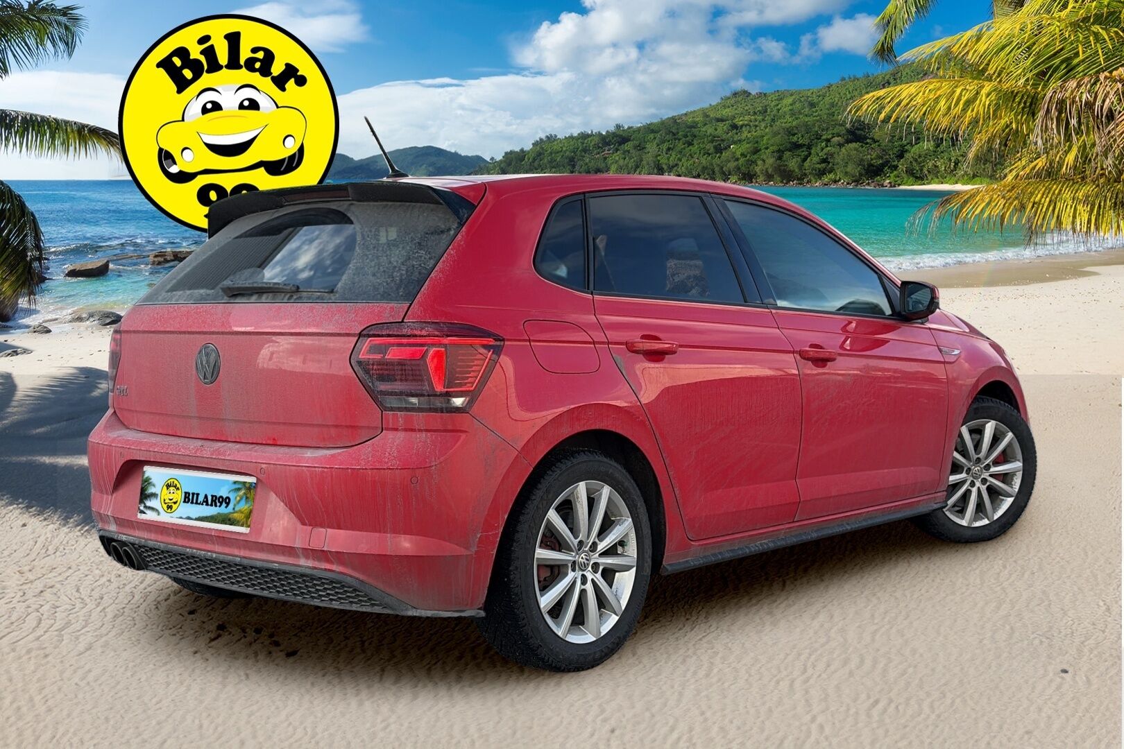 Volkswagen Polo 2019 GTI 2,0 TSI 147 kW (200 hv) DSG-automaatti * Suomiauto / Adapt.Vakkari / LED / Digimittari / Juuri Katsastettu! - Juuri tullut Tampereelle! 