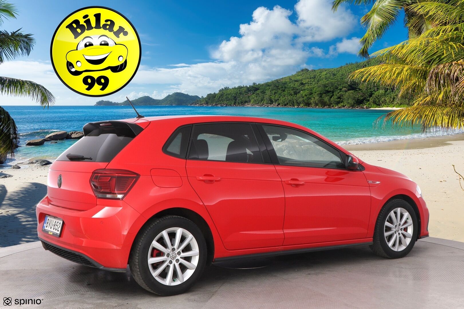 Volkswagen Polo 2019 GTI 2,0 TSI 147 kW (200 hv) DSG-automaatti * Suomiauto / Adapt.Vakkari / LED / Digimittari / Juuri Katsastettu! - Juuri tullut Tampereelle! 