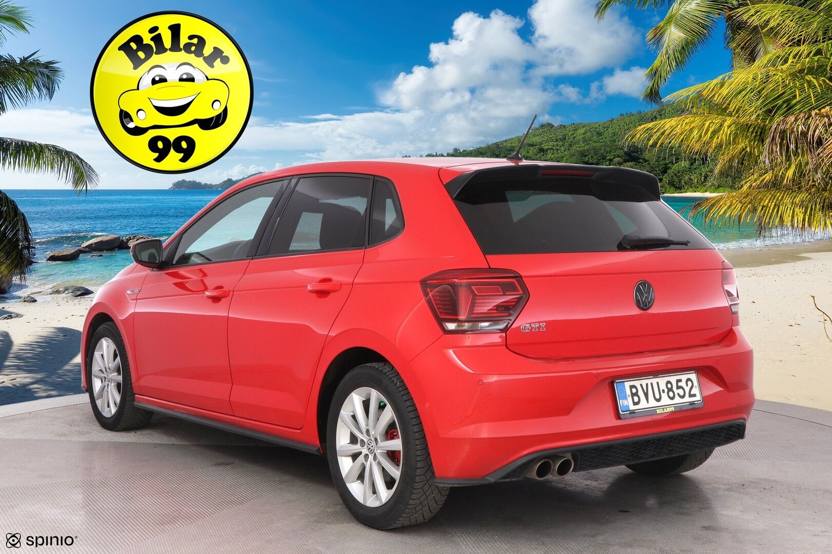 Volkswagen Polo 2019 GTI 2,0 TSI 147 kW (200 hv) DSG-automaatti * Suomiauto / Adapt.Vakkari / LED / Digimittari / Juuri Katsastettu! - Juuri tullut Tampereelle! 