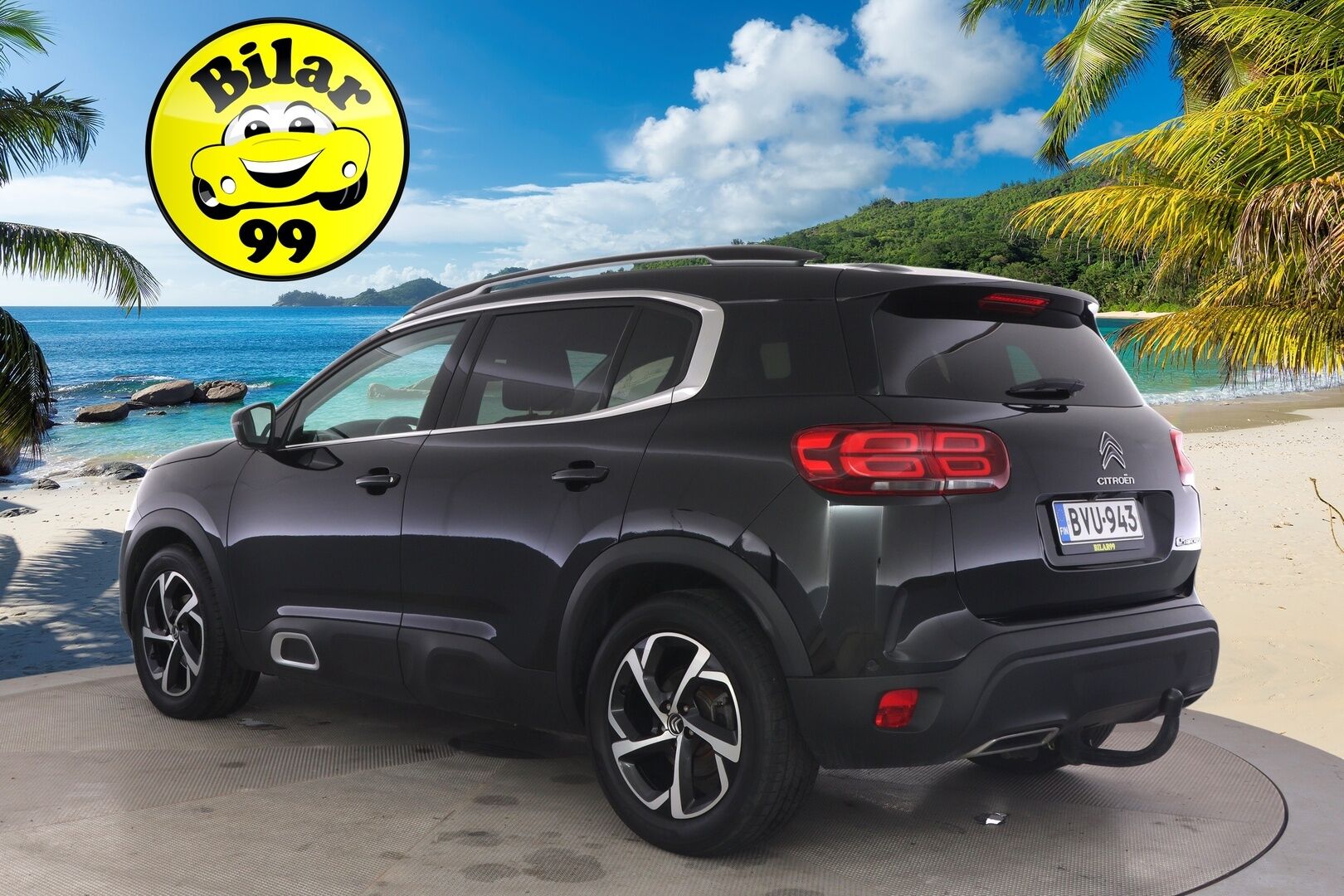 Citroen C5 Aircross 2019 PureTech 180 Feel EAT8 Automaatti *Vakkari / Peruutuskamera / Sähköinen kuskin penkki* - *Kahdet renkaat alumiini vantein / viimeisin huolto 02/2025 / Digimittaristo*