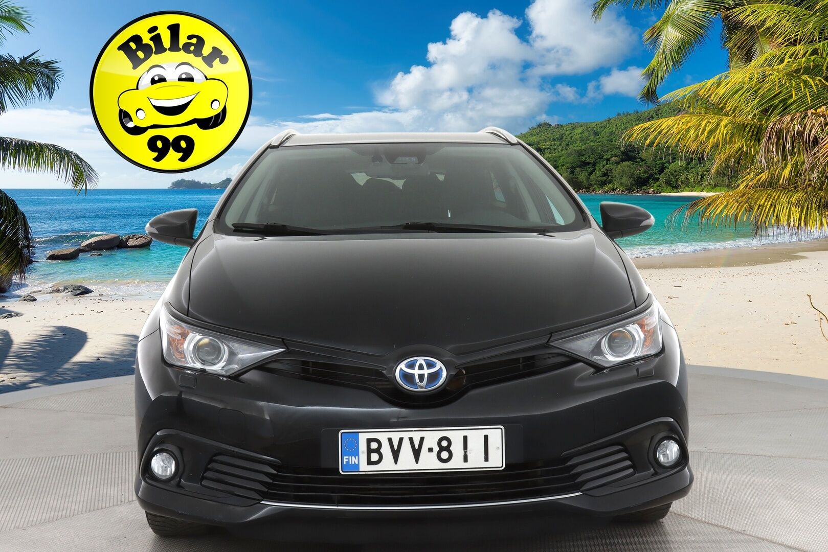 Toyota Auris 2018 Touring Sports 1,8 Hybrid Active * Koukku / Keyless / Peruutuskamera / Navi / Vakkari / Bluetooth * - Kahdet renkaat aluvanteilla