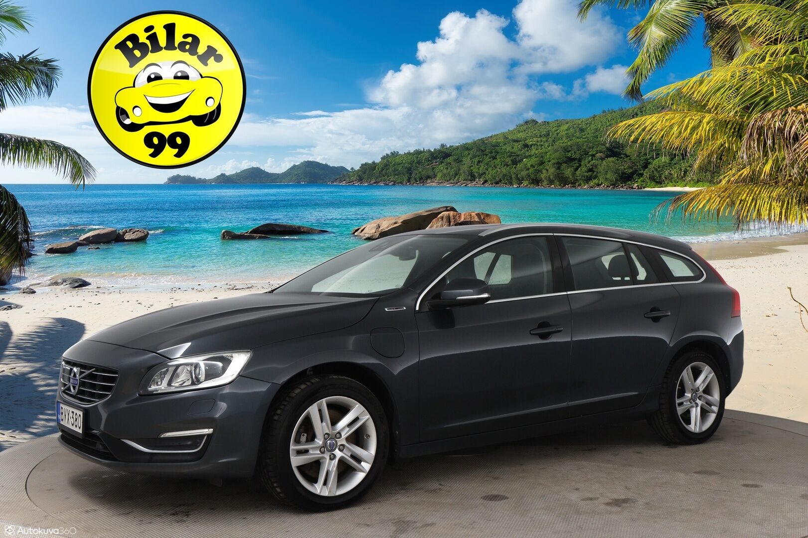 Volvo V60 2014 D6 AWD Summum+ plug in hybrid aut - Adapt. Vak. / Vetokoukku / Blis / Premium Sound / Pa-lämmitin