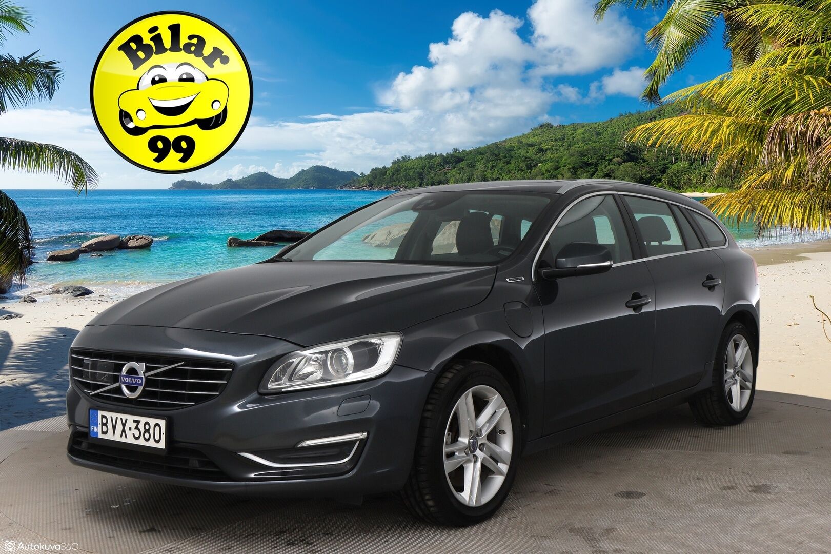 Volvo V60 2014 D6 AWD Summum+ plug in hybrid aut - Adapt. Vak. / Vetokoukku / Blis / Premium Sound / Pa-lämmitin