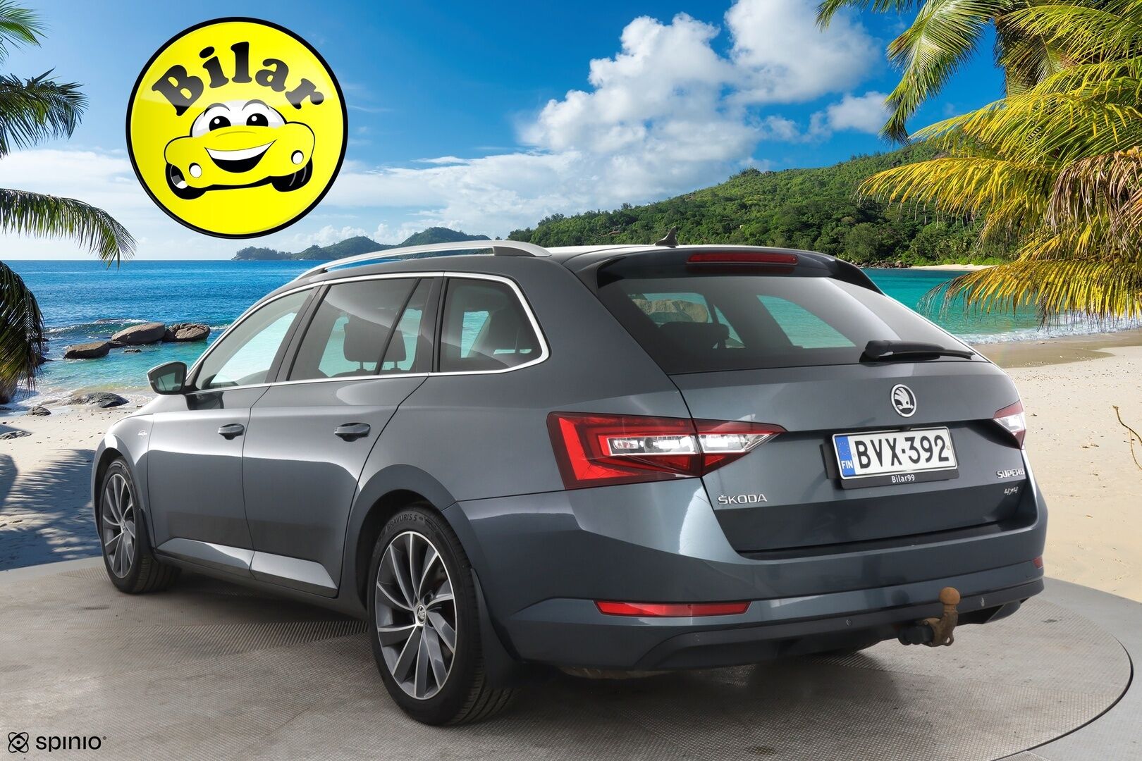 Skoda Superb 2018 Combi 2,0 TDI 190 4x4 L&K DSG Autom. - ACC | Ilmastoidut muistinahat | Canton | Webasto | Koukku | P-kamera