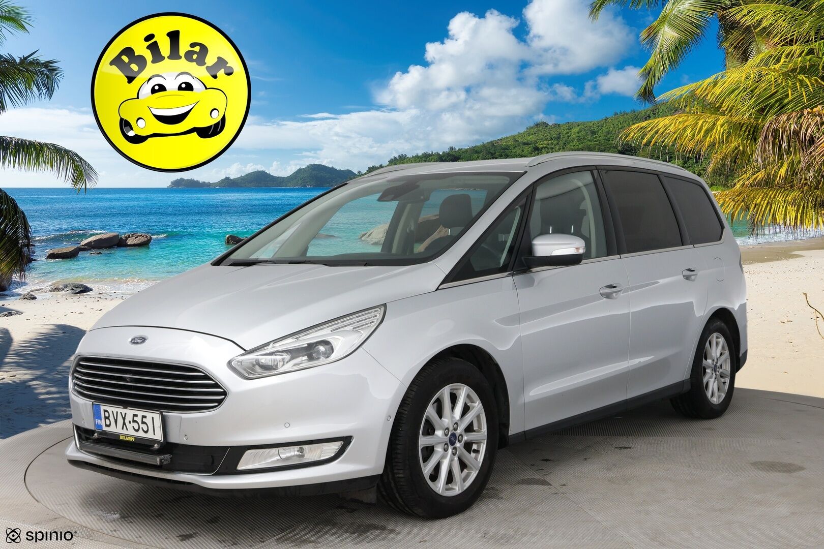 Ford Galaxy 2016 2,0 TDCi 180hv PowerShift Titanium Business AWD 5-ovinen - YritysOutlet - Myydään vain yrityksille - 7-paikkainen | Adapt. vakkari | P.kamera | Muistipenkki