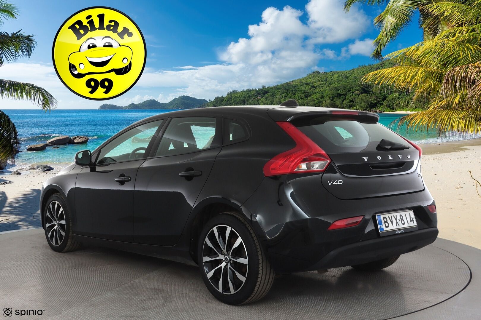 Volvo V40 2019 T2 Business Dynamic Edition aut * Webasto / ACC / Full-LED / P.Tutkat / Muistipenkki / Kaistavahti / Navi / Keyless * - Suomi-auto / Kahdet renkaat aluvanteilla - HULLUT AVAJAISHULINAT KORKOTARJOUS 3,29 %
