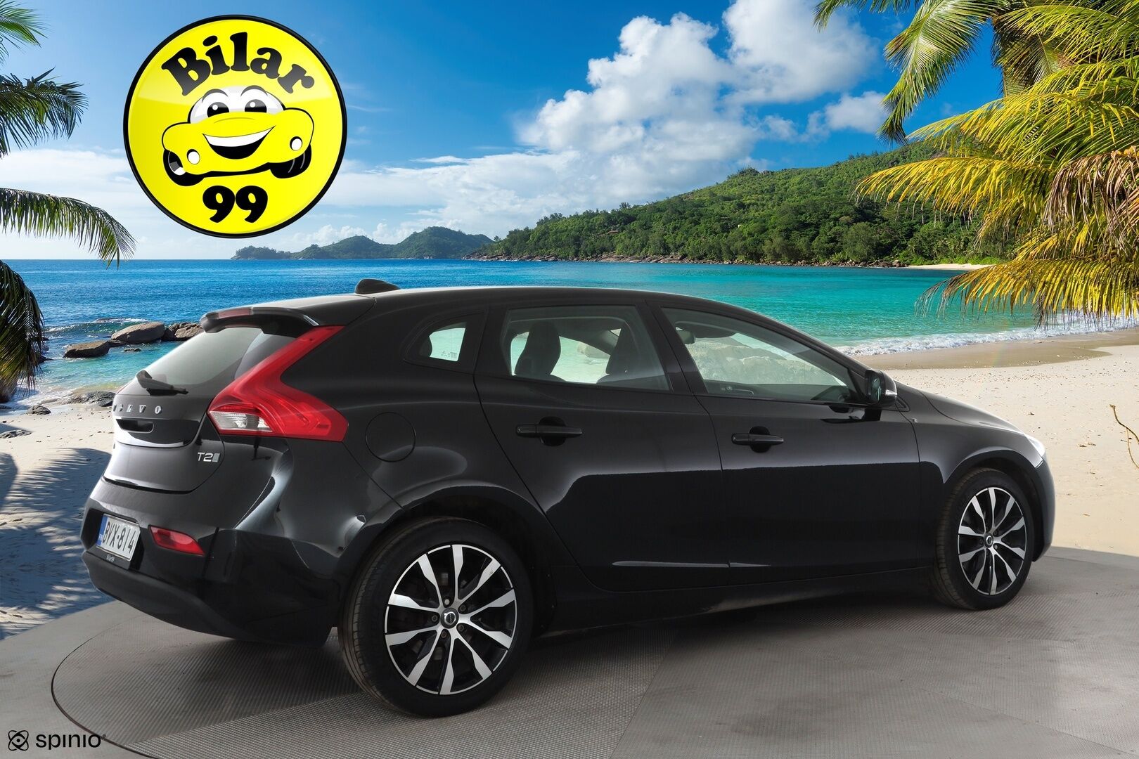 Volvo V40 2019 T2 Business Dynamic Edition aut * Webasto / ACC / Full-LED / P.Tutkat / Muistipenkki / Kaistavahti / Navi / Keyless * - Suomi-auto / Kahdet renkaat aluvanteilla - HULLUT AVAJAISHULINAT KORKOTARJOUS 3,29 %