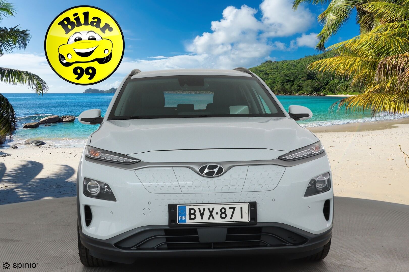 Hyundai KONA 2019 electric 204 hv Style **HUD / Adapt.Vakkari / KRELL / LED-valot / P.kamera / Ilmastoidut nahat /  Navi / Keyless** - Suomi-auto 