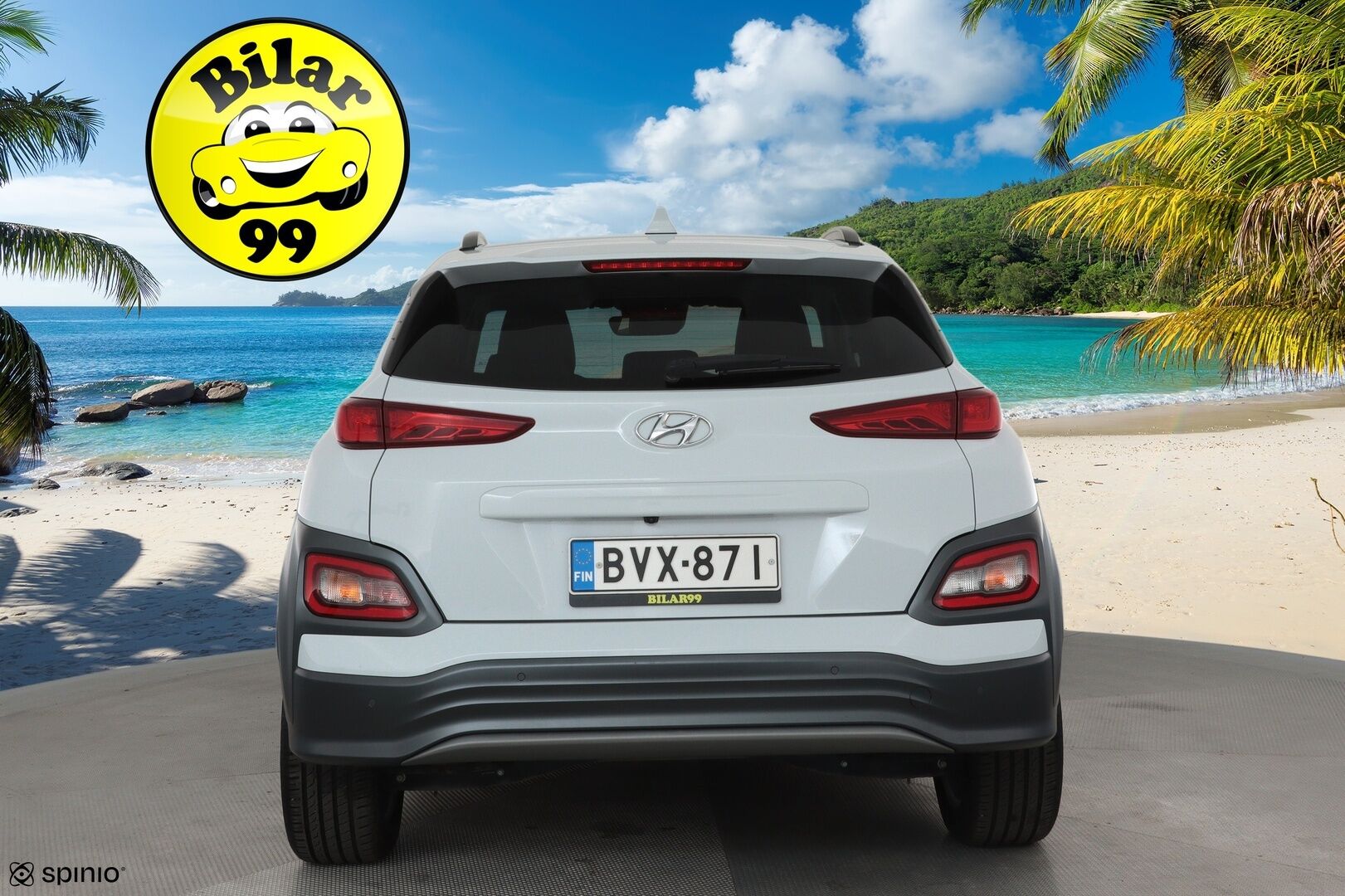 Hyundai KONA 2019 electric 204 hv Style **HUD / Adapt.Vakkari / KRELL / LED-valot / P.kamera / Ilmastoidut nahat /  Navi / Keyless** - Suomi-auto 