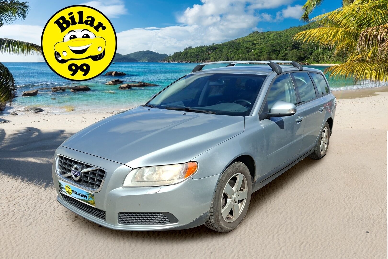 Volvo V70 2009 2,4D aut *YritysOutlet - Myydään vain Yrityksille* - Vetokoukku / Kahdet renkaat / Täyd. huoltokirja / Jakopää juuri vaihdettu!